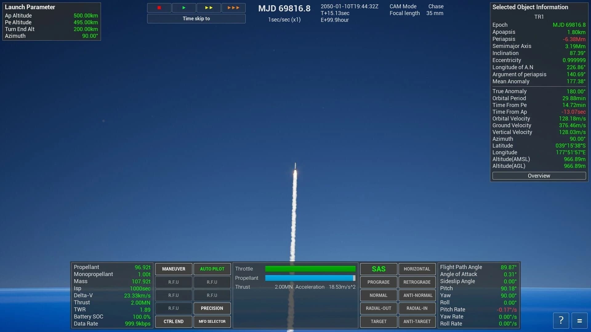Keplerian Space Discovery screenshot 2