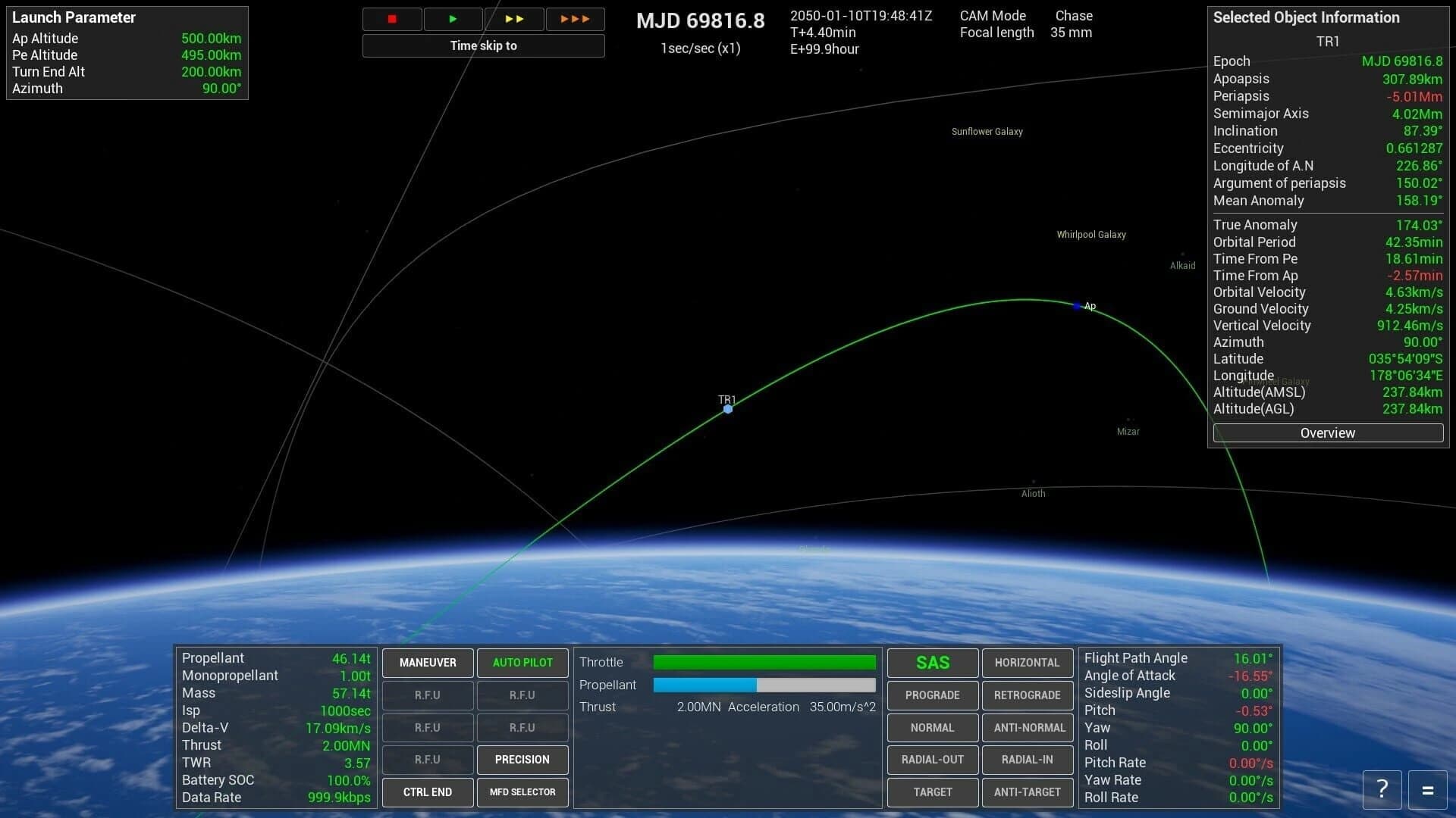 Keplerian Space Discovery screenshot 3