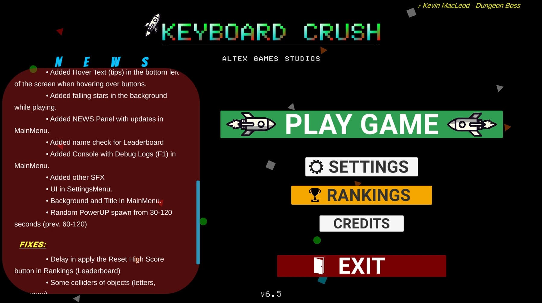 Keyboard Crush screenshot 1
