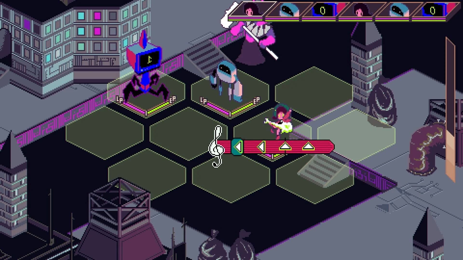 Keylocker: Turn Based Cyberpunk Action screenshot 5