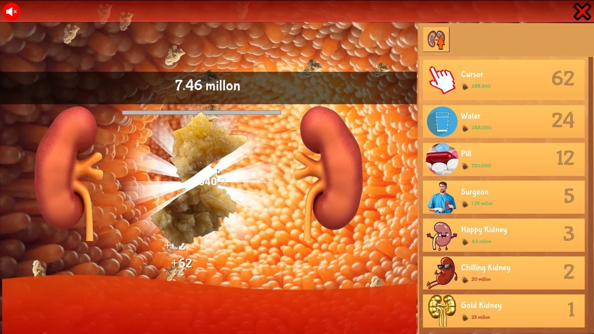 Kidney Stone Clicker screenshot 2