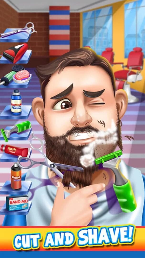 Kids Shave Salon Spa Games (Boys & Girls) screenshot 3