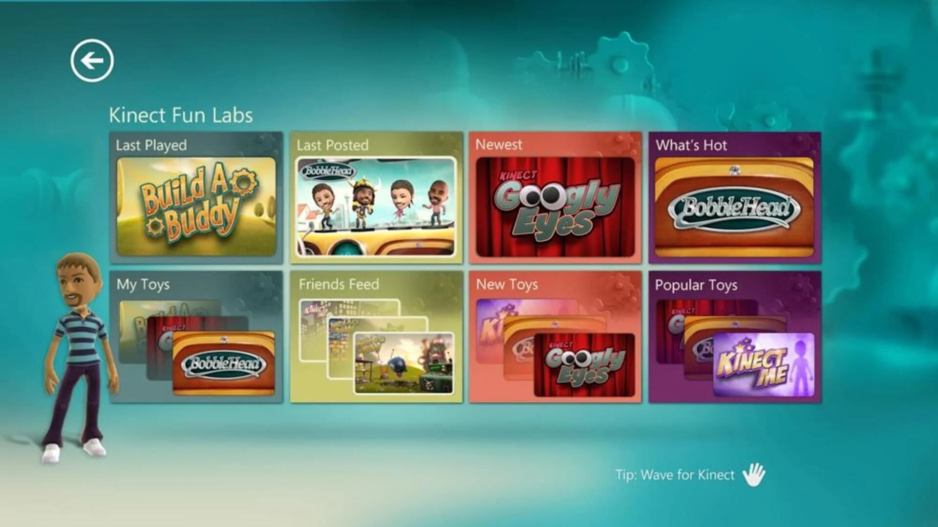 Kinect Fun Labs screenshot 1