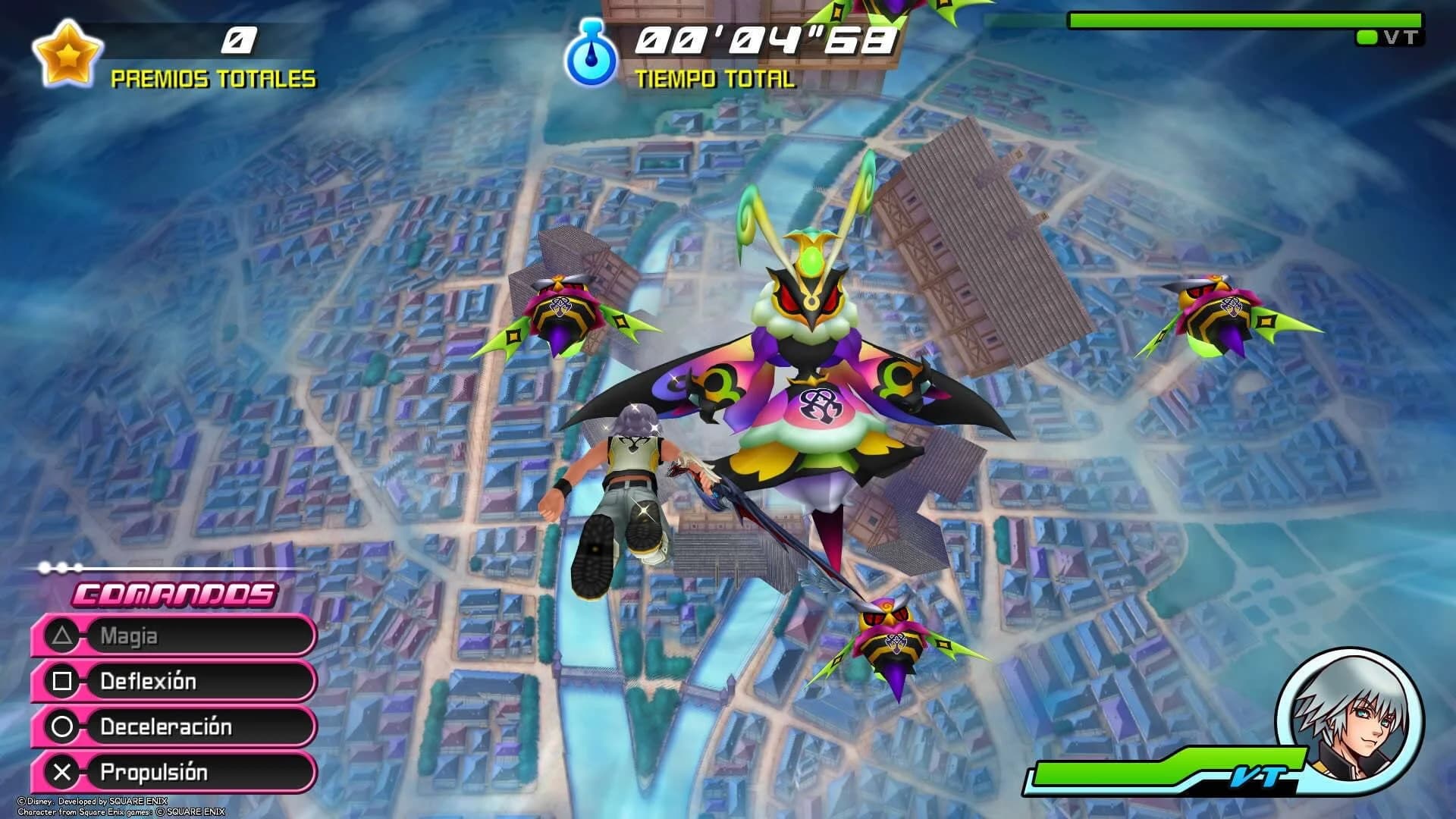 Kingdom Hearts Dream Drop Distance HD screenshot 2