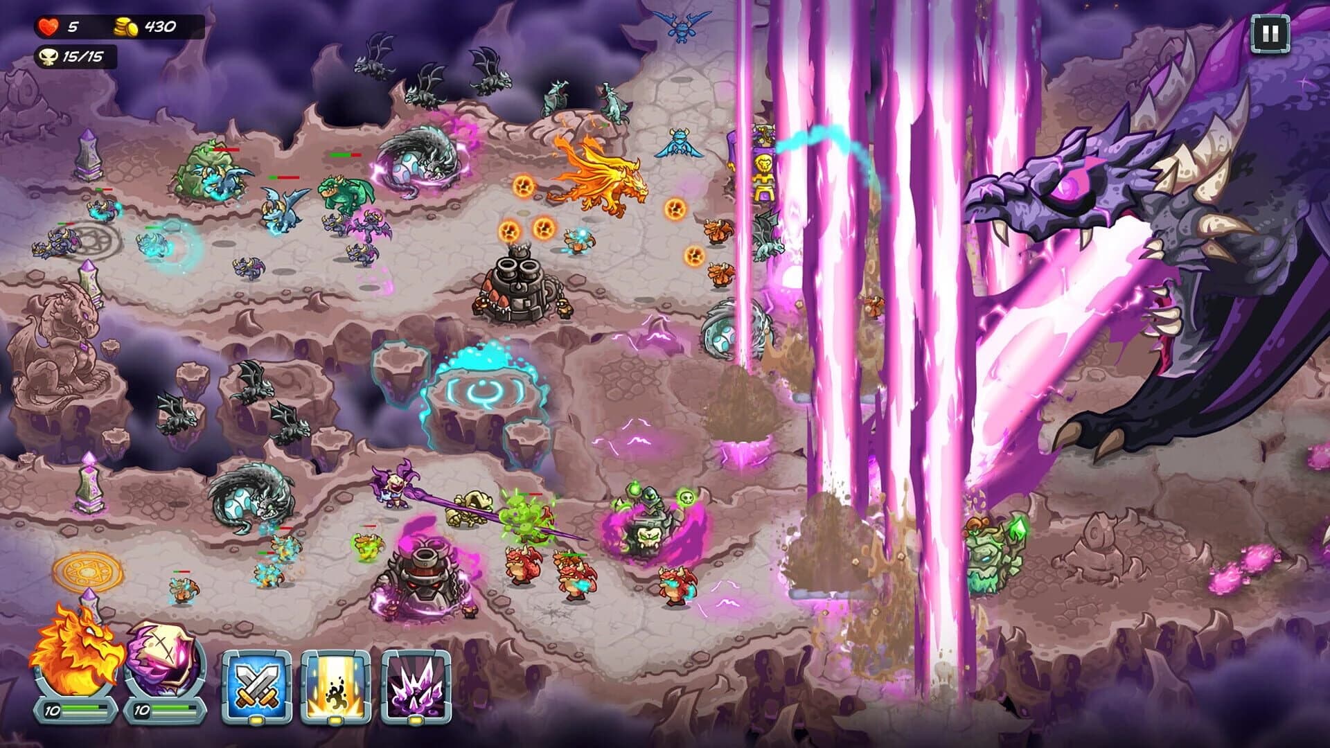 Kingdom Rush 5: Alliance TD - Dragon Wars screenshot 5