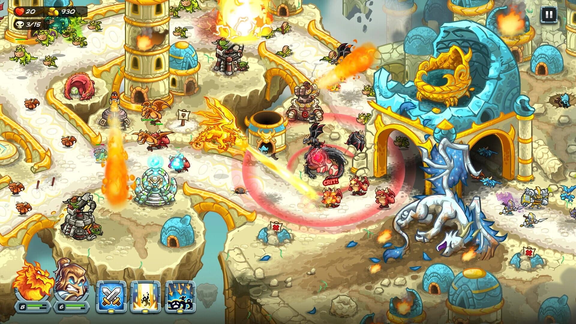 Kingdom Rush 5: Alliance TD - Dragon Wars screenshot 3