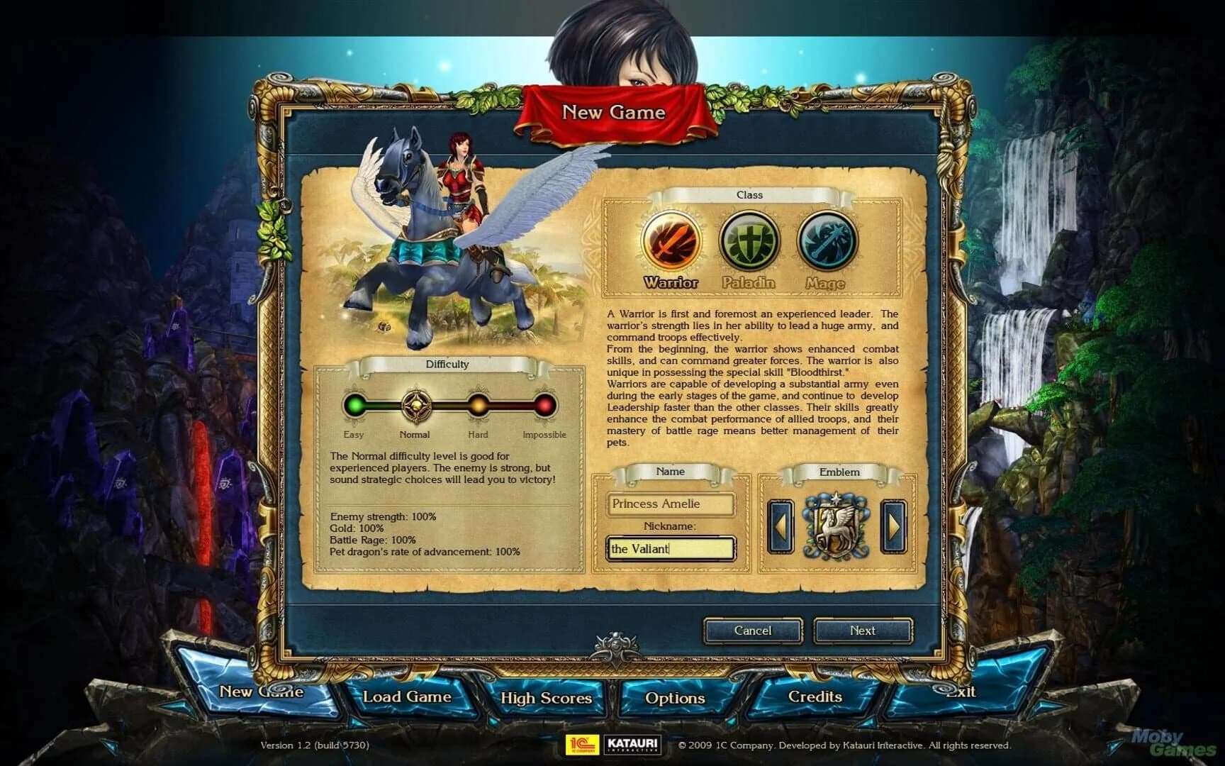 King's Bounty: Armored Princess screenshot 1