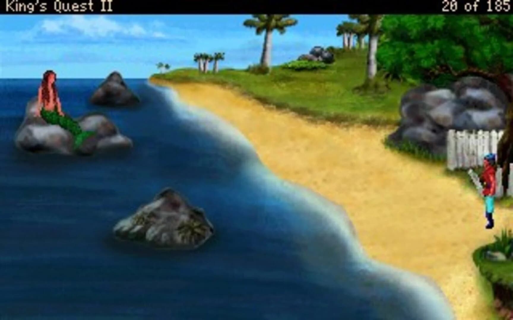 King's Quest II: Romancing the Stones screenshot 1