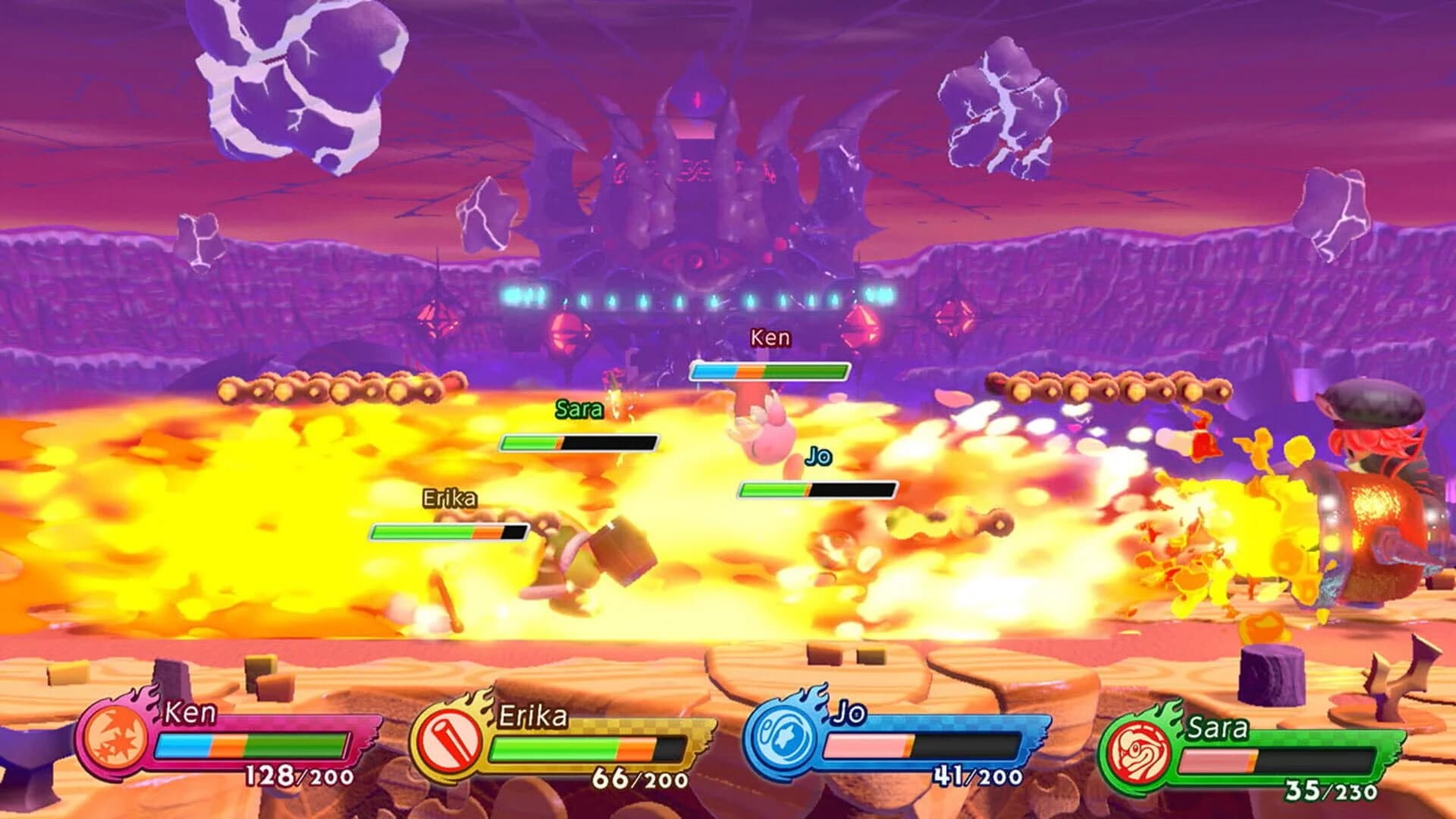 Kirby Fighters 2 screenshot 1