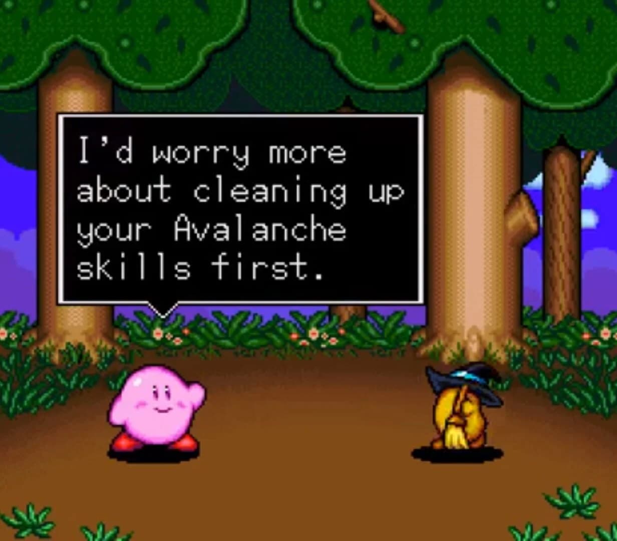 Kirby's Avalanche screenshot 2