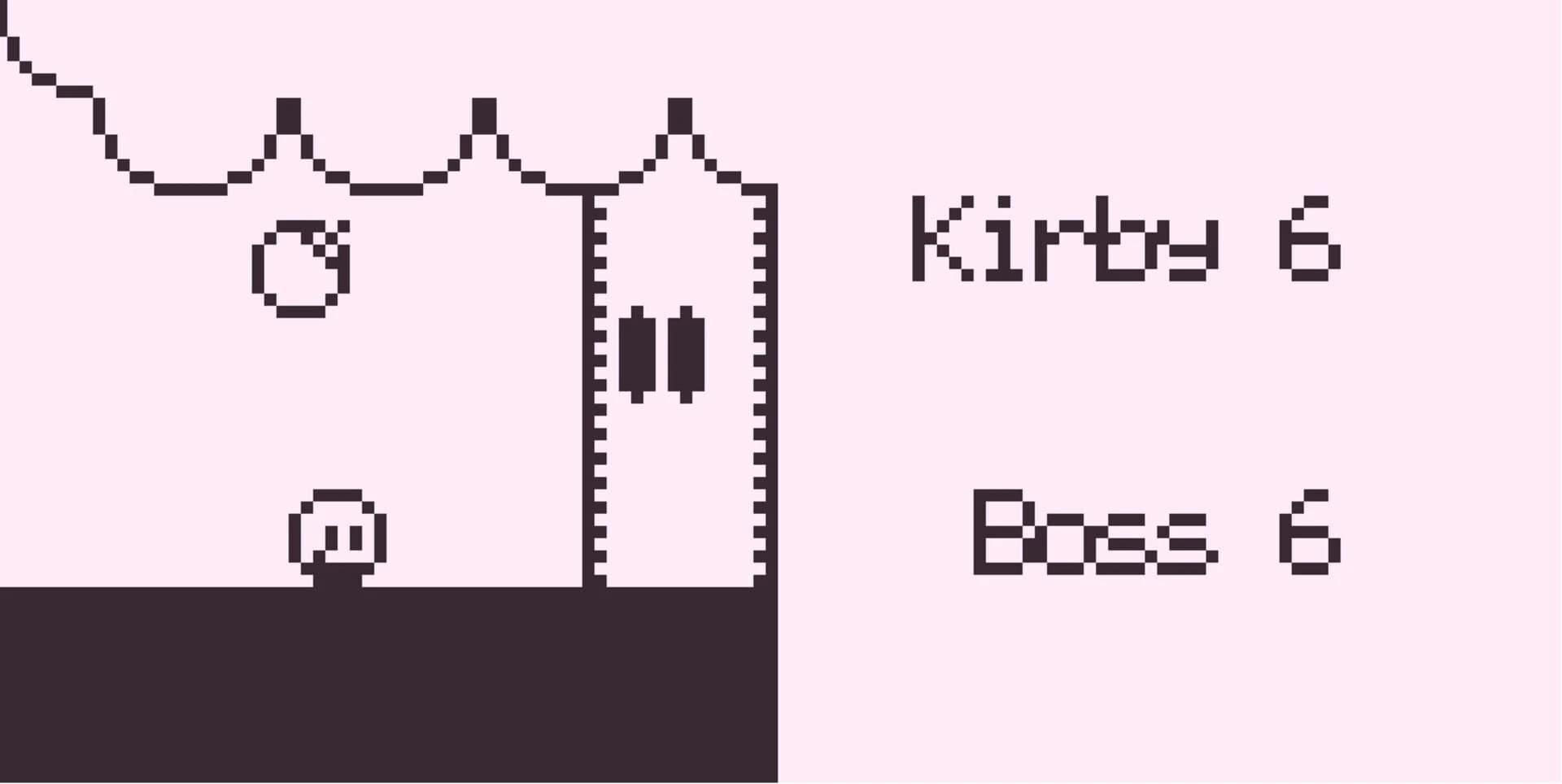 Kirby's Dream Land PIC18F45K22 Edition screenshot 2