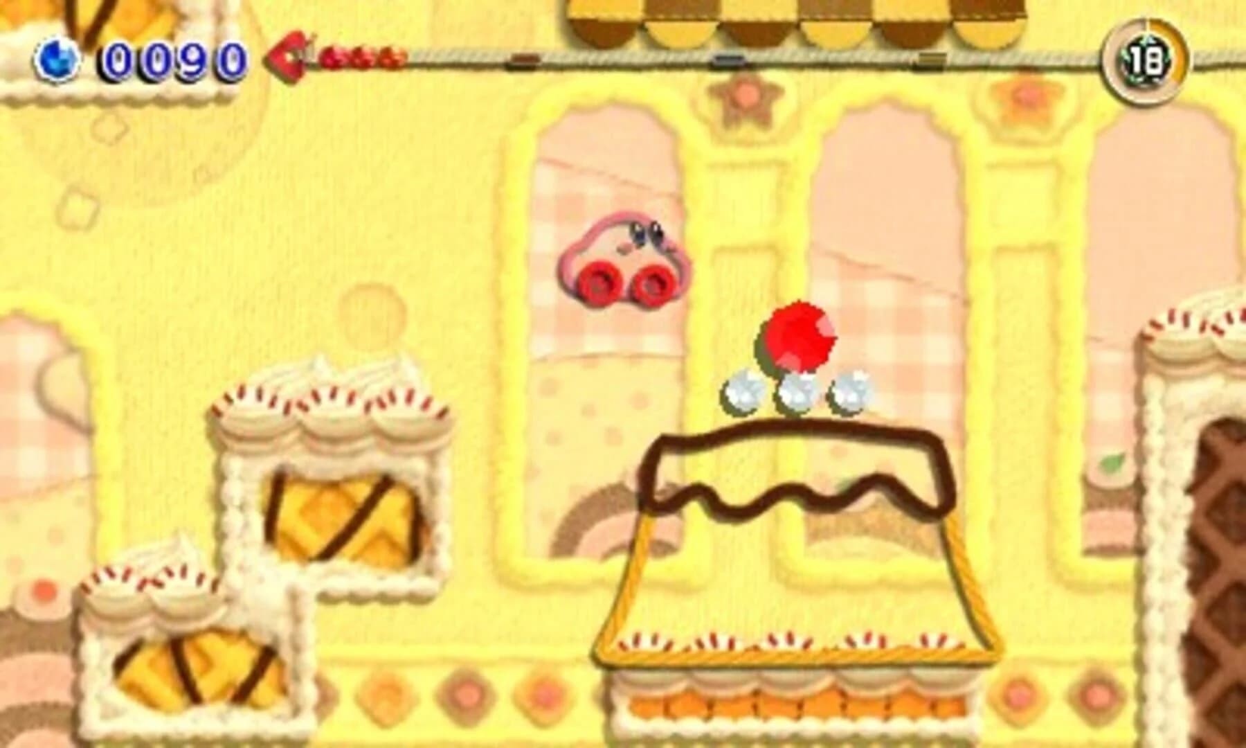 Kirby's Extra Epic Yarn screenshot 1