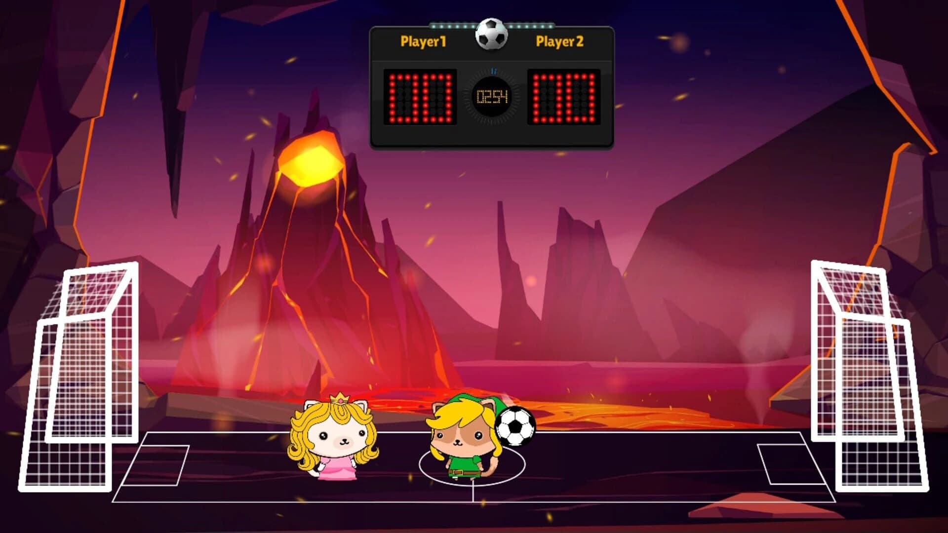 Kitten's Head Football screenshot 2
