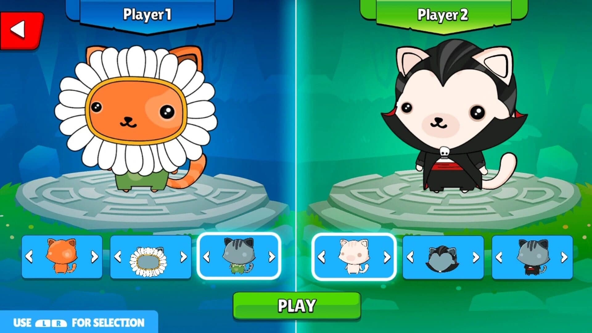 Kitten's Head Football: Spooky Edition screenshot 3