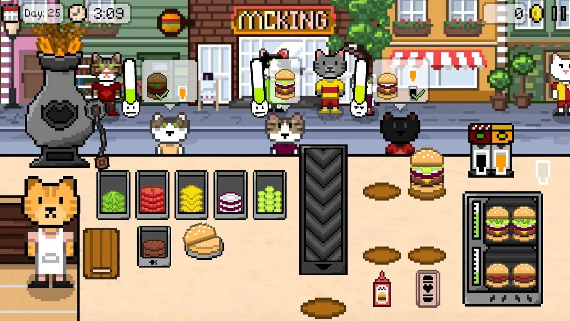 Kitty Burger screenshot 4