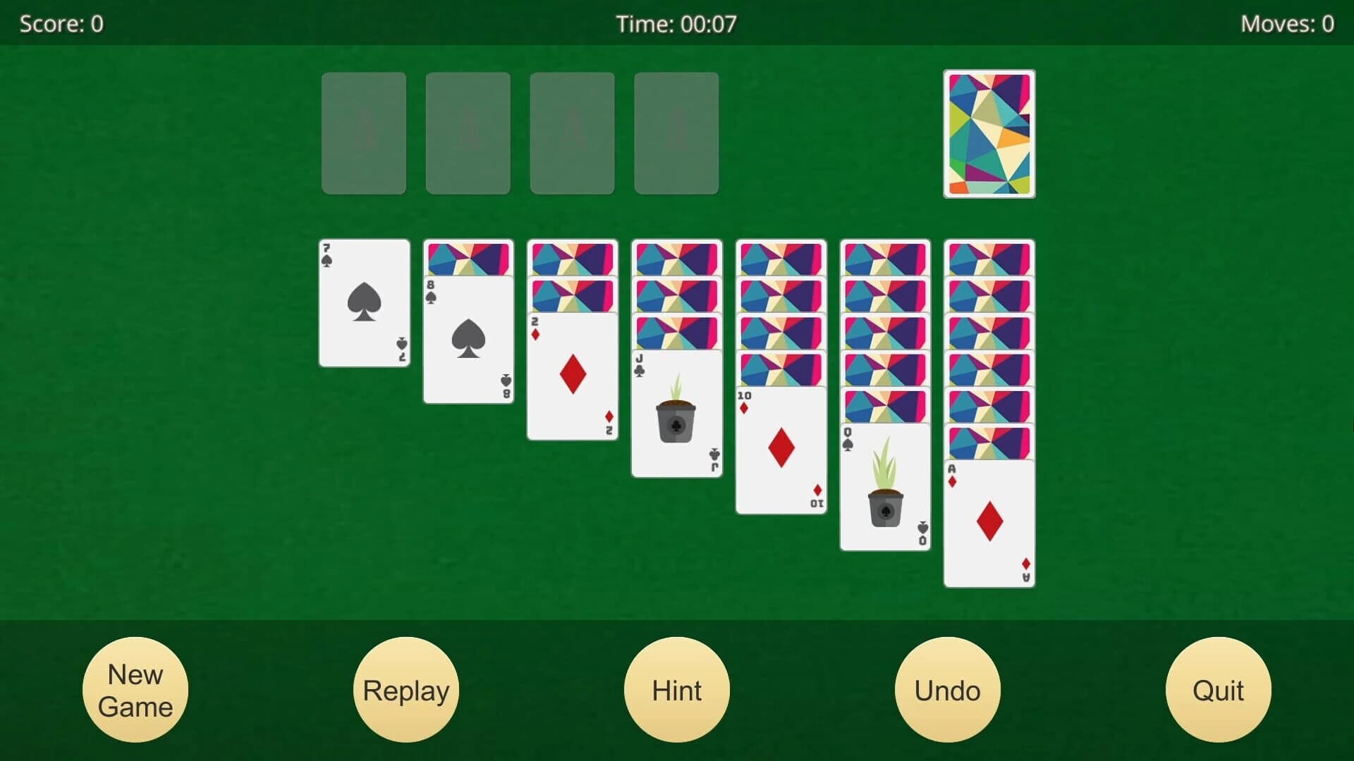 Klondike Solitaire Pro screenshot 3