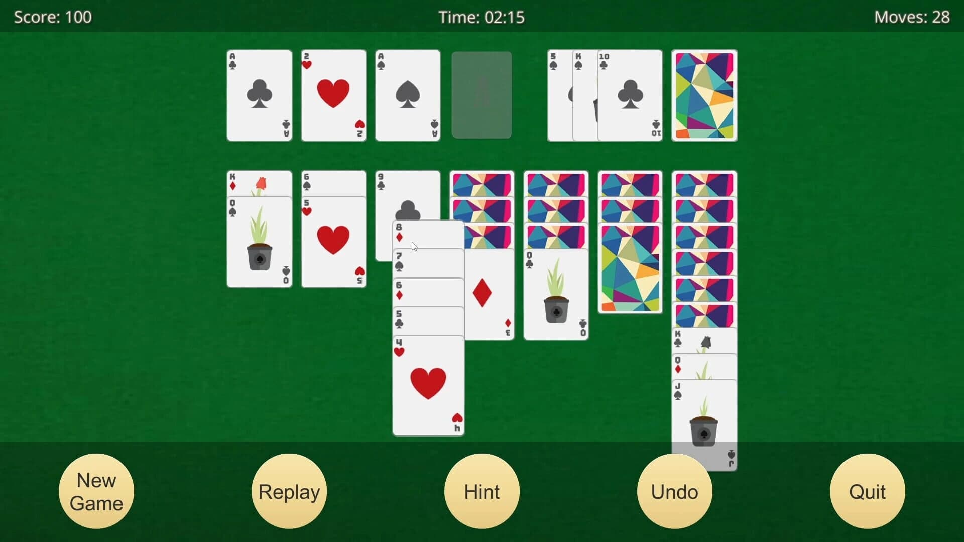 Klondike Solitaire Pro screenshot 5
