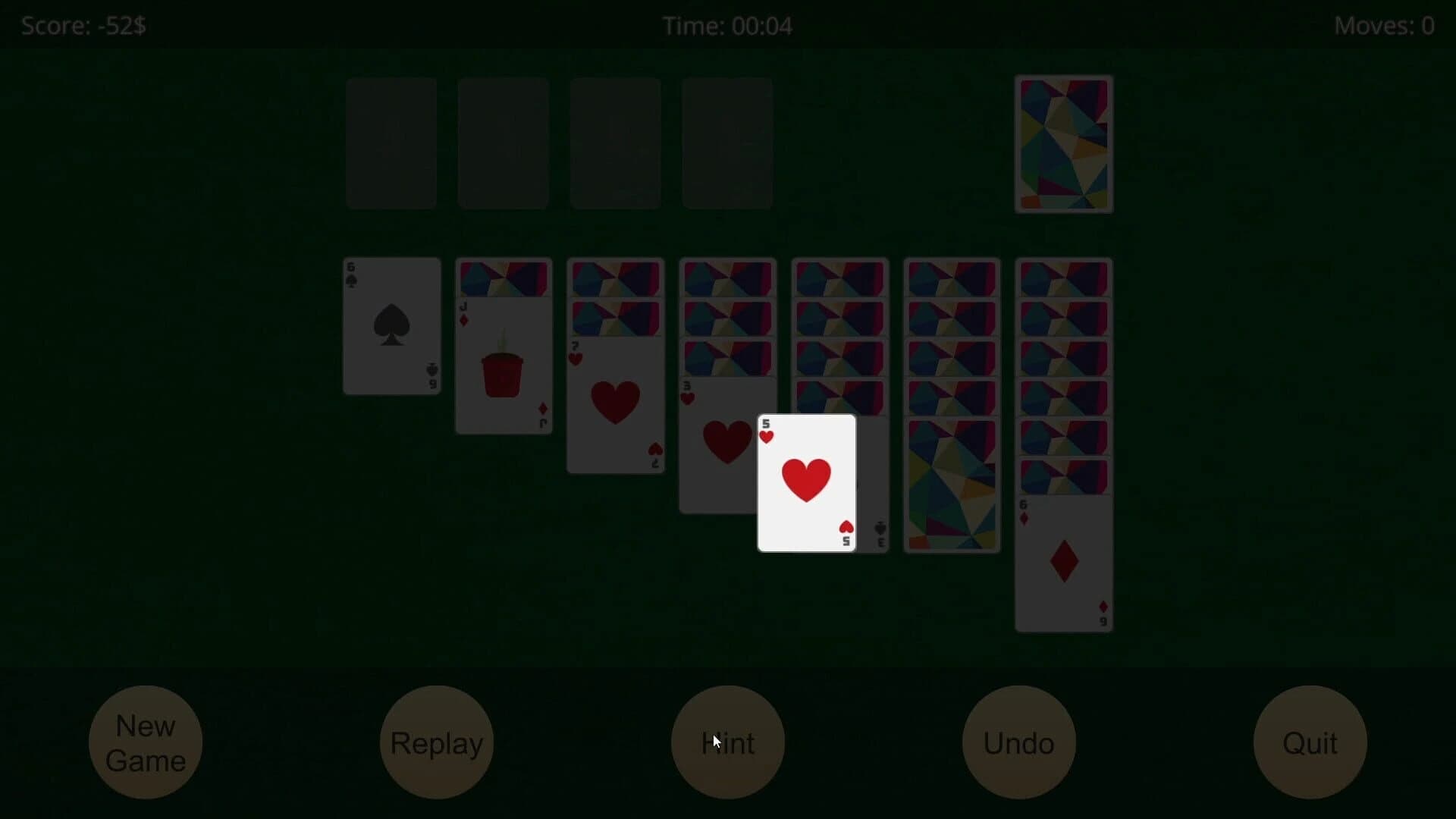 Klondike Solitaire Pro screenshot 2