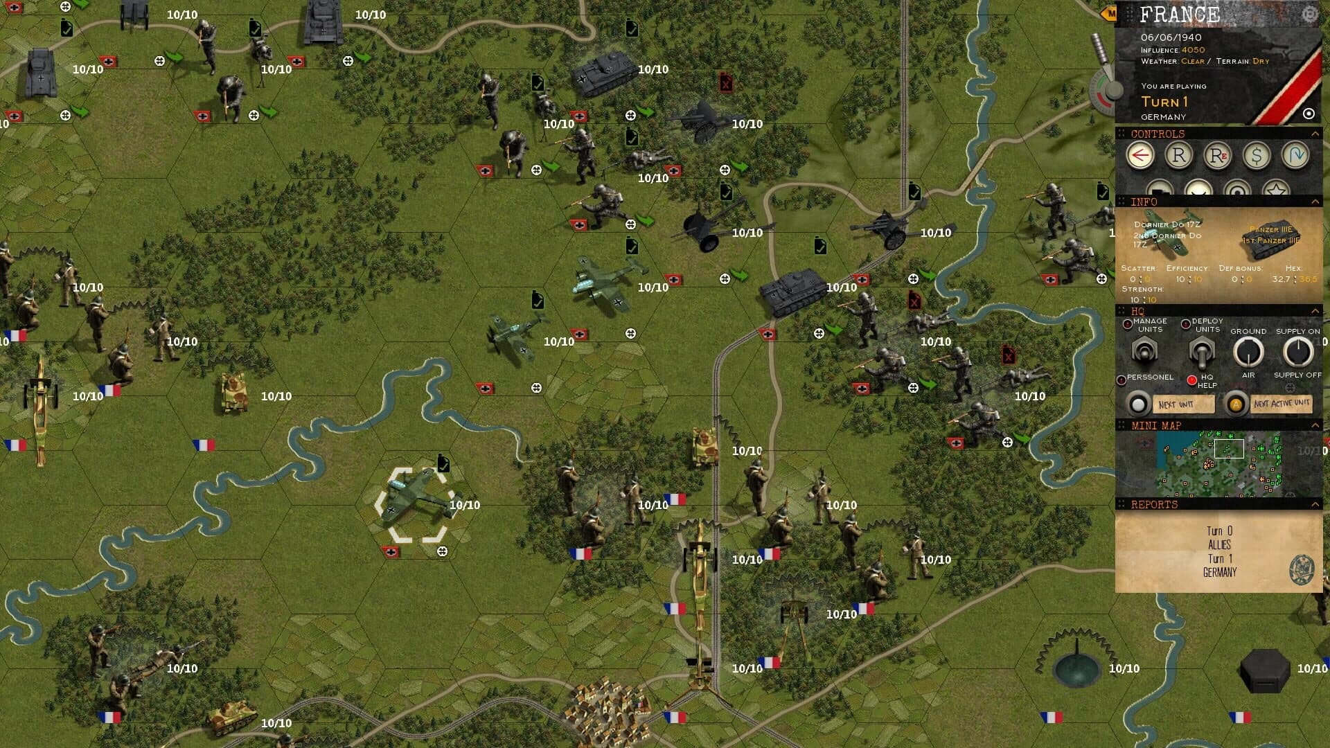 Klotzen! Panzer Battles screenshot 1