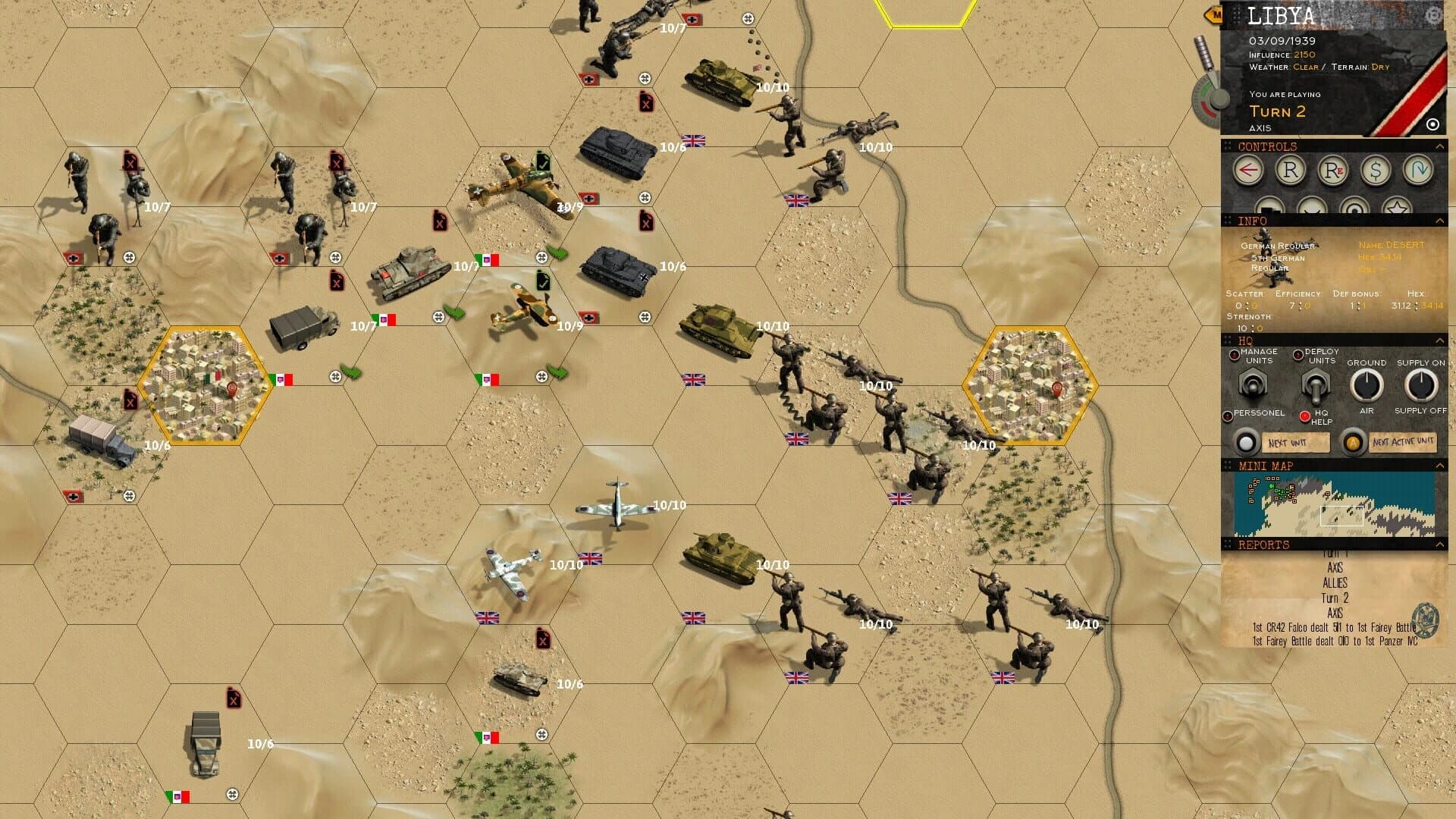 Klotzen! Panzer Battles screenshot 2