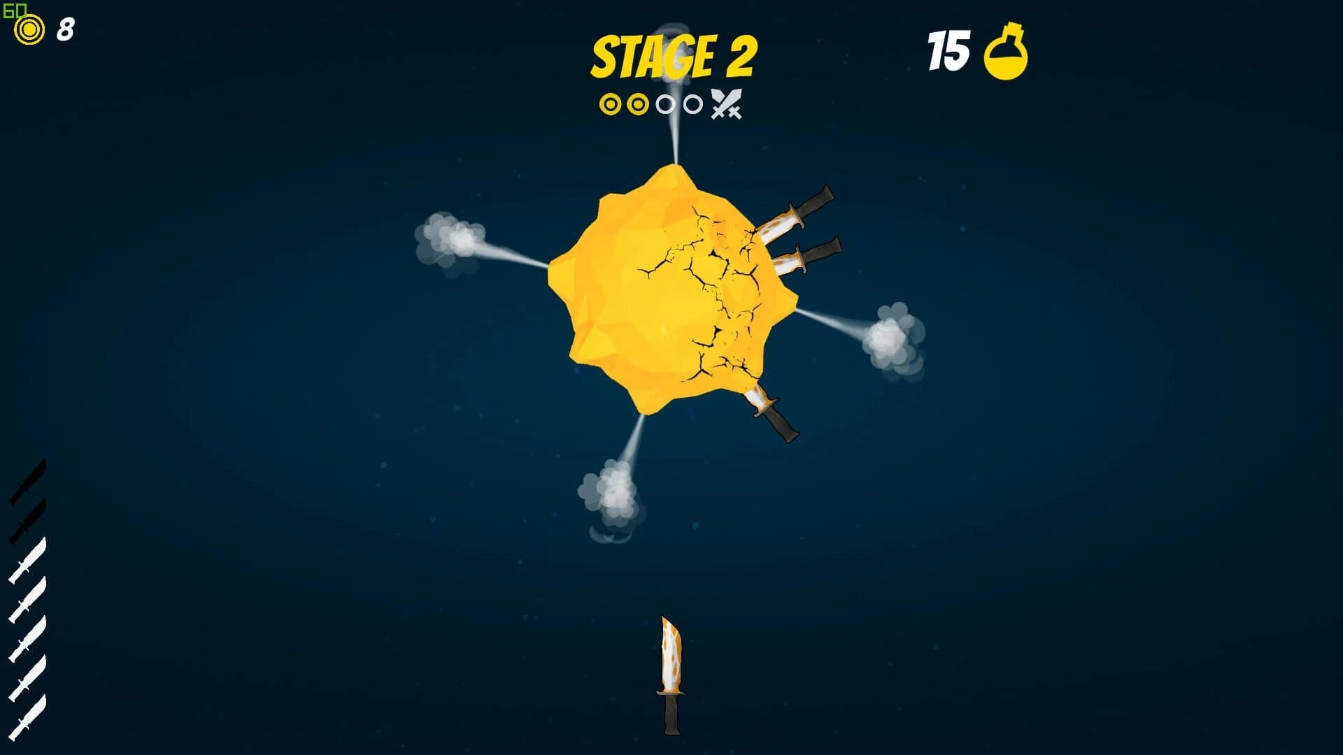 Knife Hit Dash screenshot 2