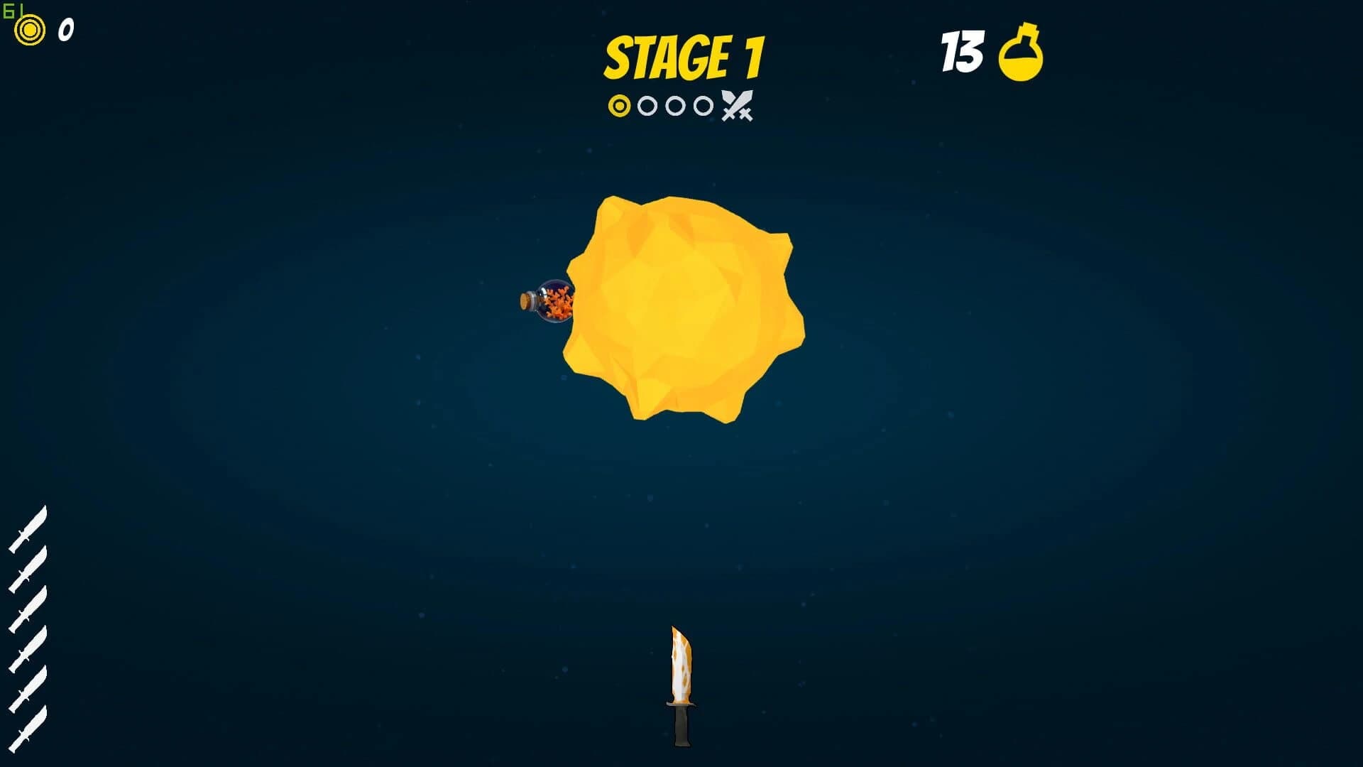 Knife Hit Dash screenshot 1