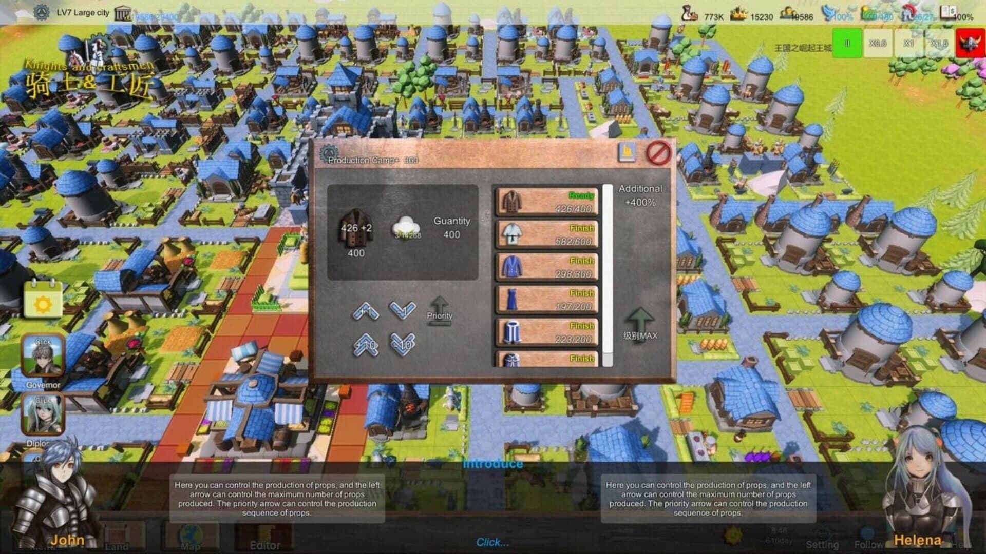 Knights and Craftsmen screenshot 4