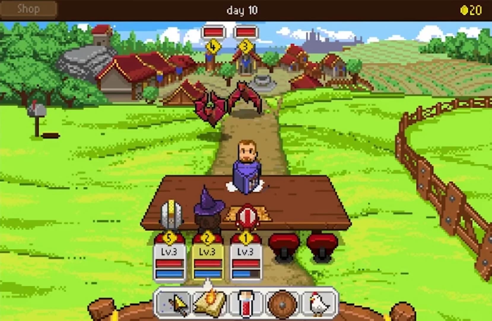 Knights of Pen and Paper screenshot 4