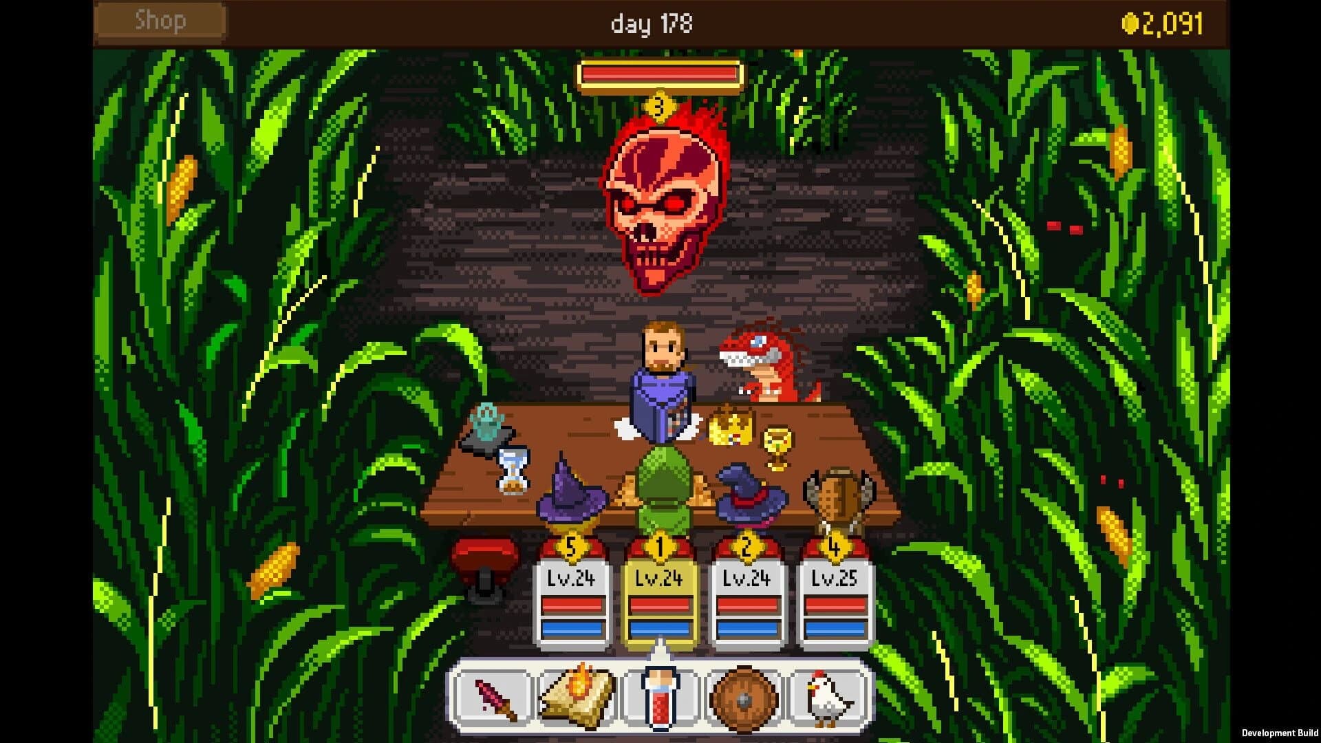 Knights of Pen and Paper: Haunted Fall screenshot 2