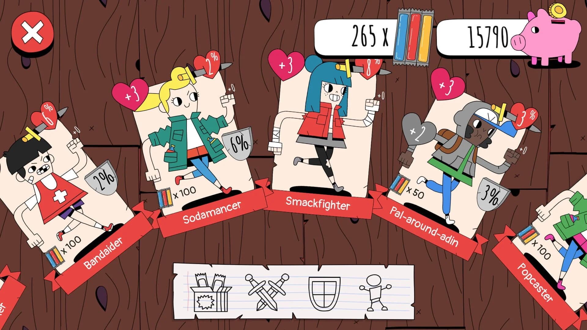 Knights of the Card Table screenshot 2