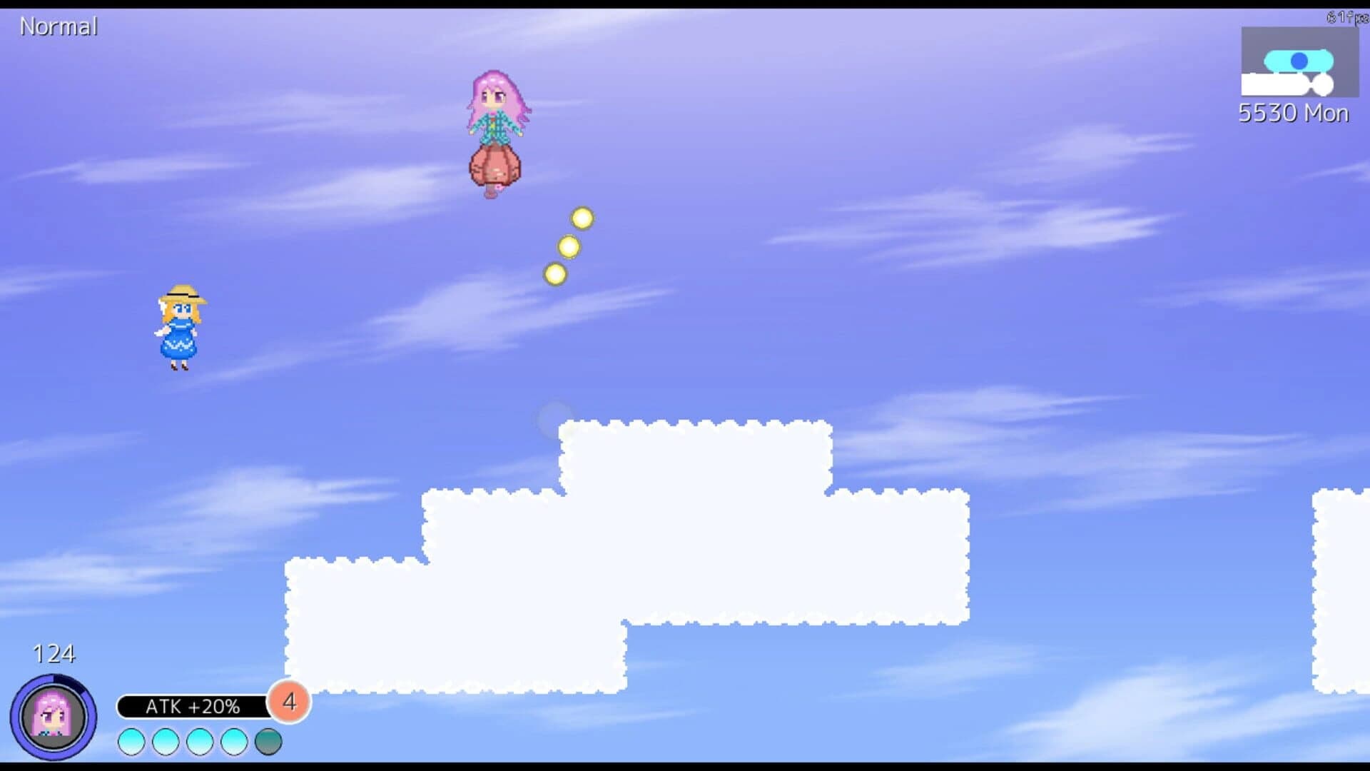Kokoro's Gensokyo Journey: The Lost Masks screenshot 1