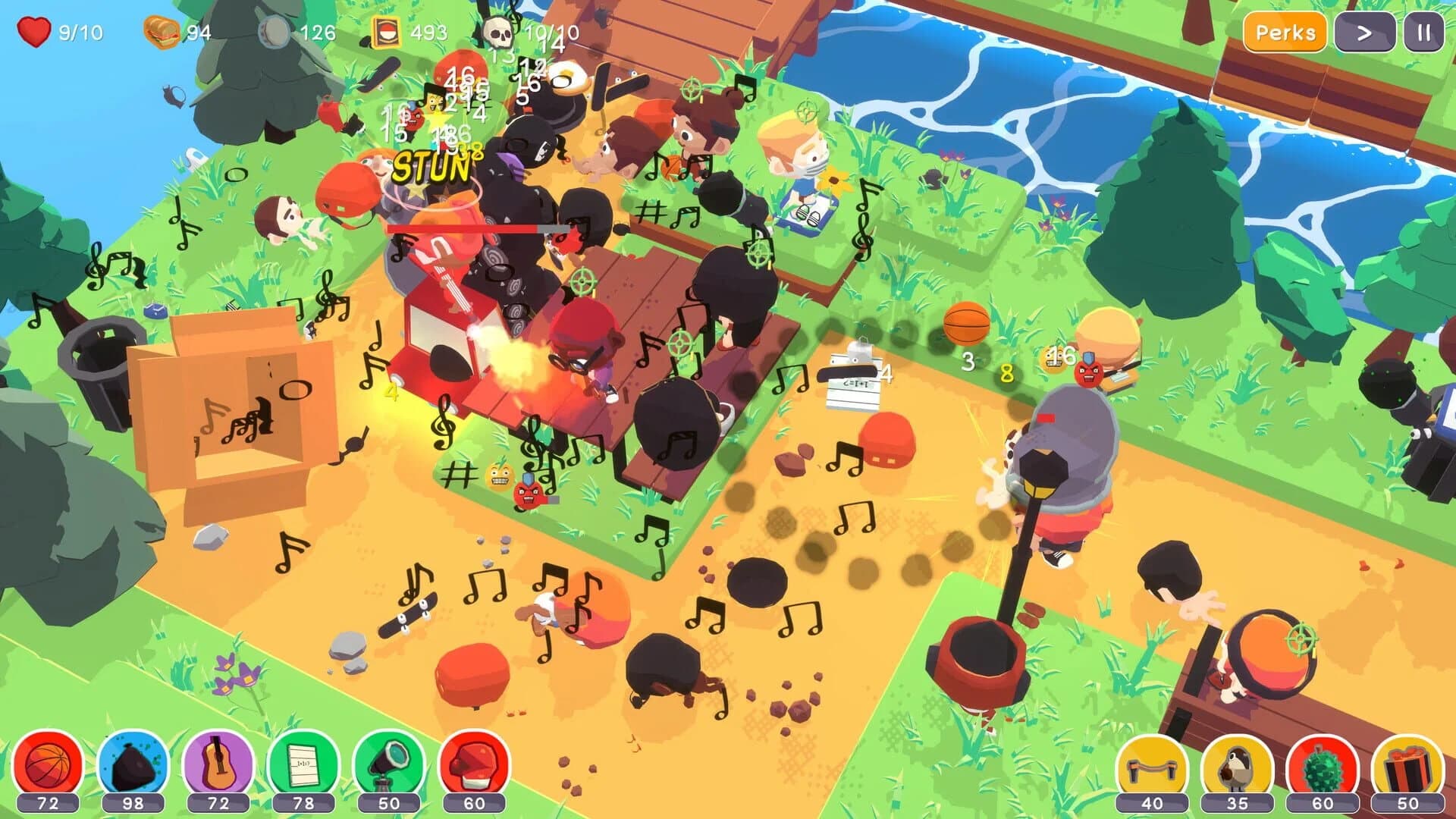Kooky Kids Fort Defense screenshot 1
