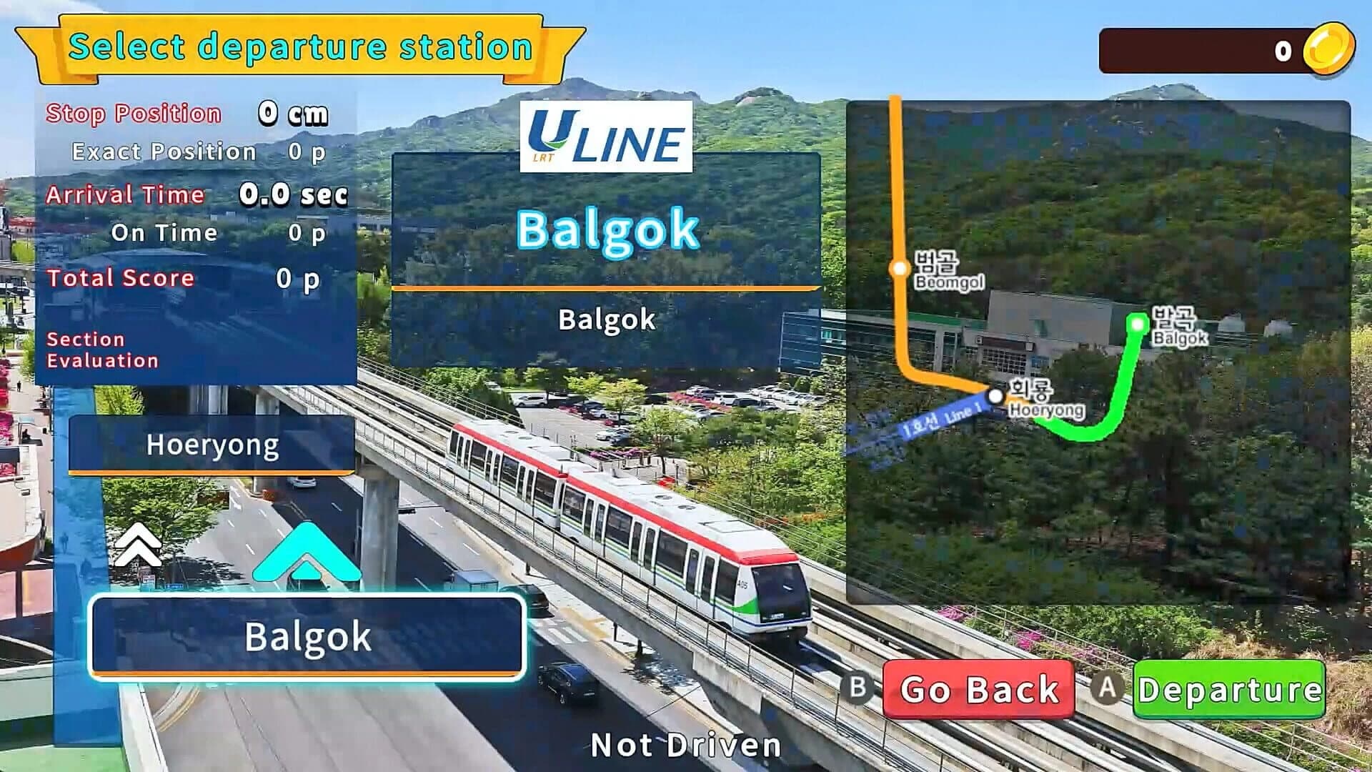 Korean Rail Driving Tour: LRT Uijeongbu screenshot 3