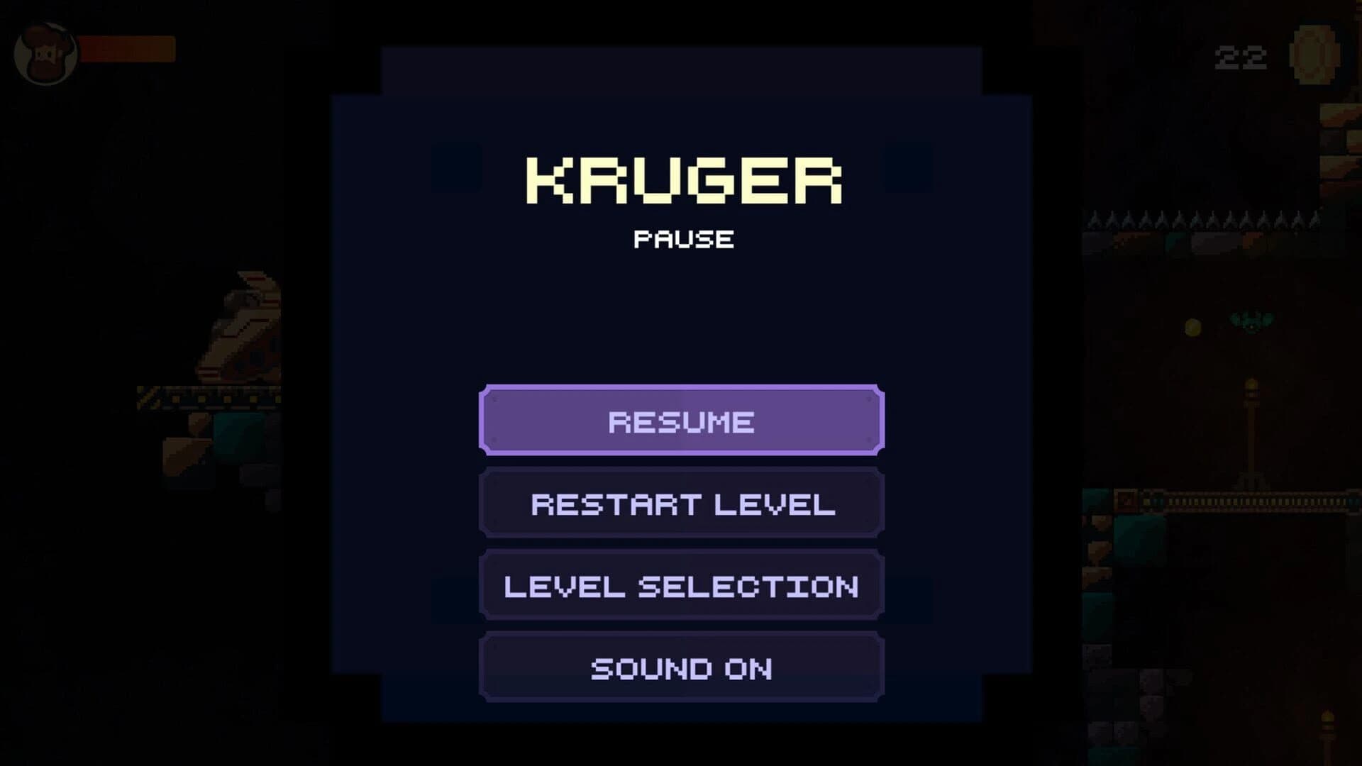 Kruger screenshot 2