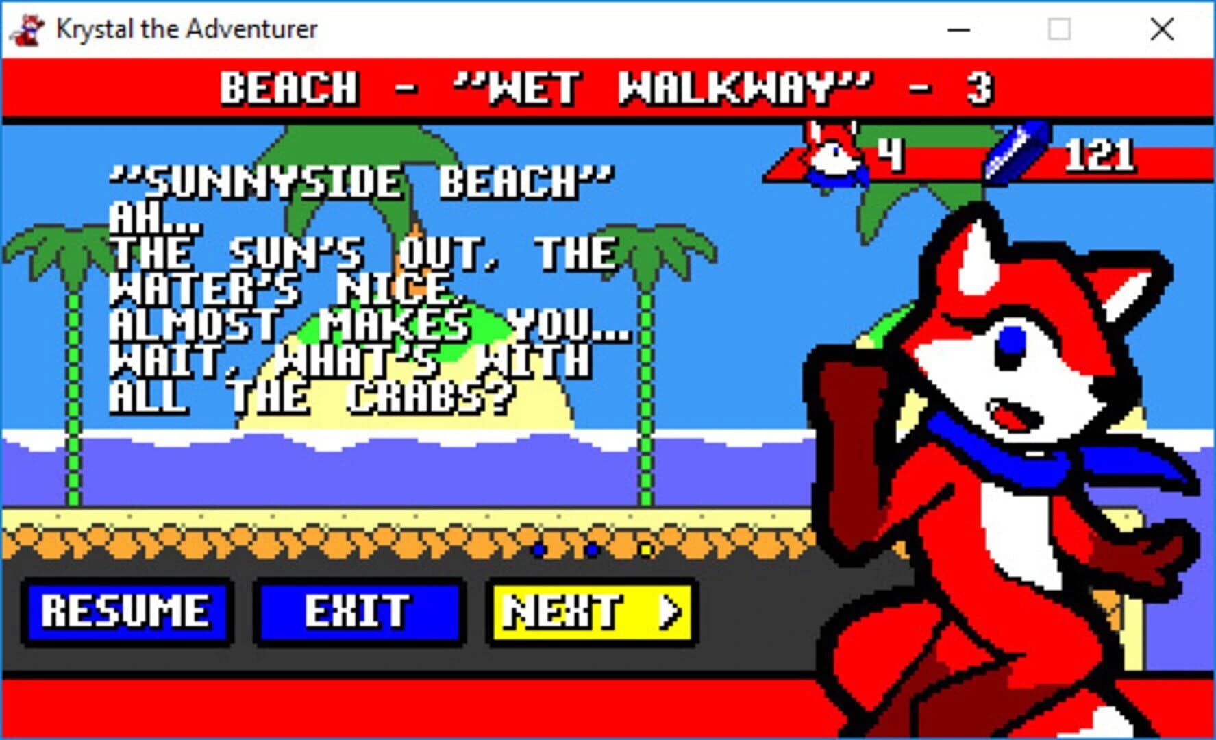 Krystal the Adventurer screenshot 2