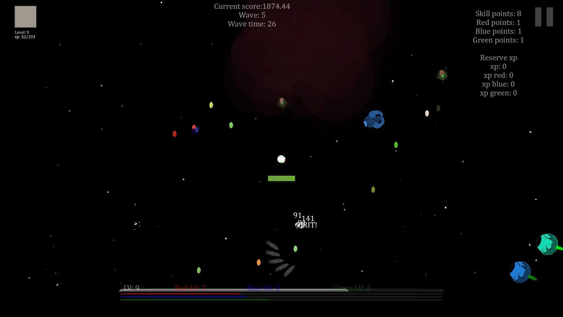 Kuiper Belt Survivor screenshot 5
