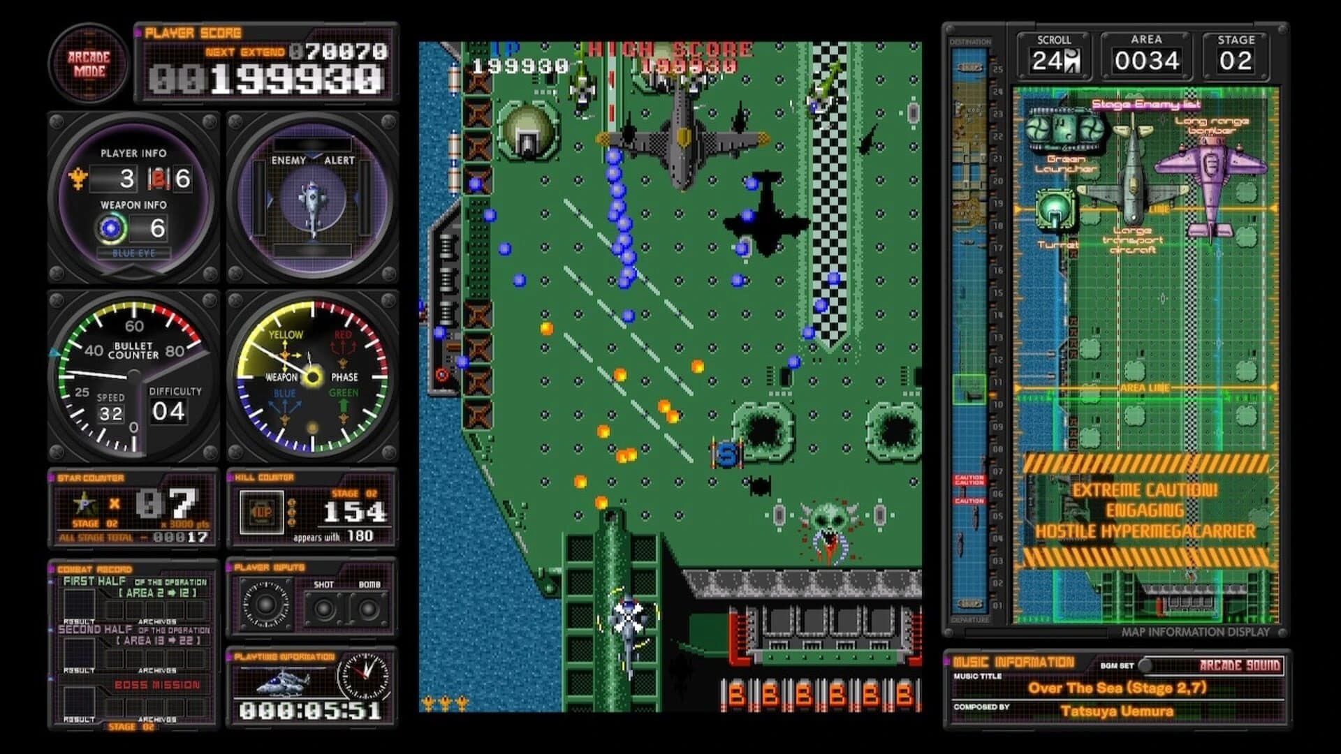Kyukyoku TigerHeli: Toaplan Arcade Garage screenshot 3