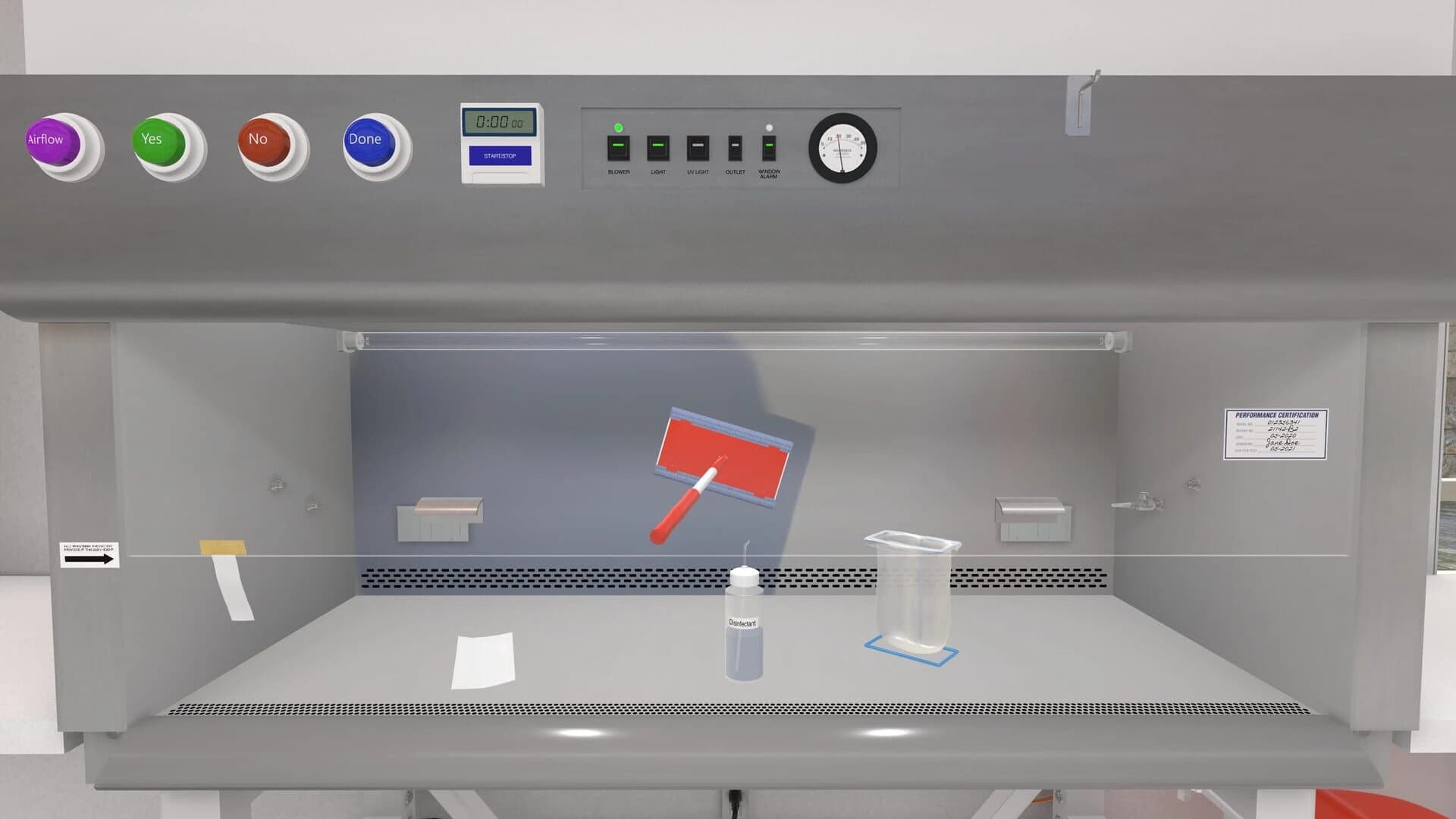 LabTrainingVR: Biosafety Cabinet Edition screenshot 4