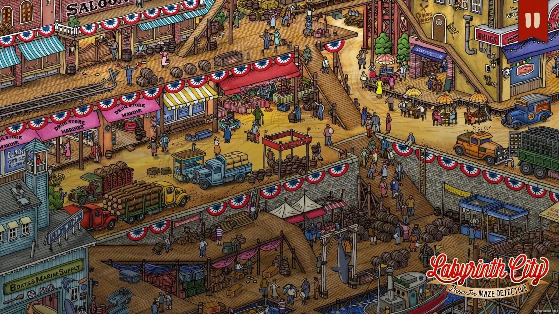 Labyrinth City: Pierre the Maze Detective screenshot 1