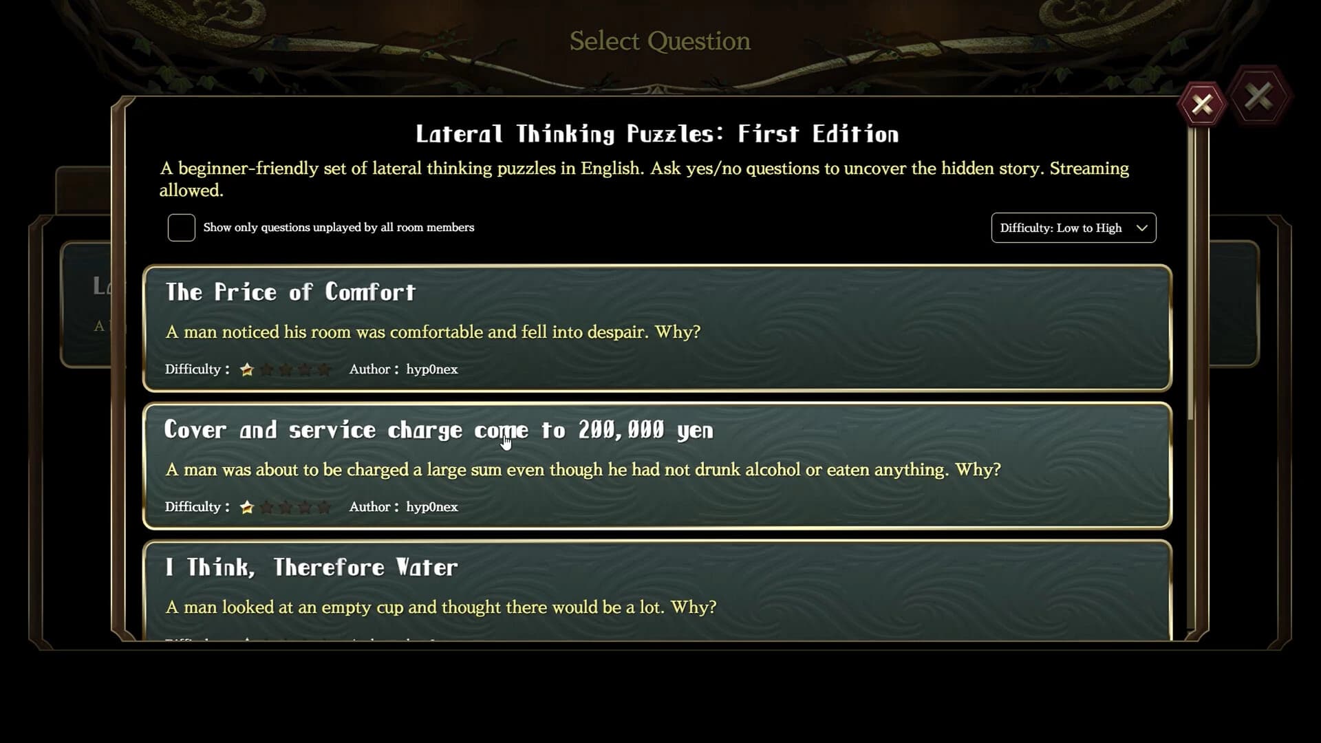 Lateral Thinking Together screenshot 3