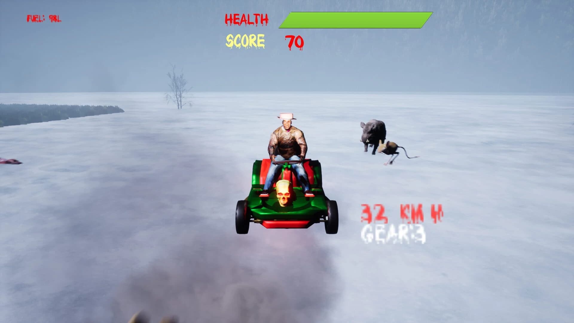 Lawnmower Game 3: Horror screenshot 2