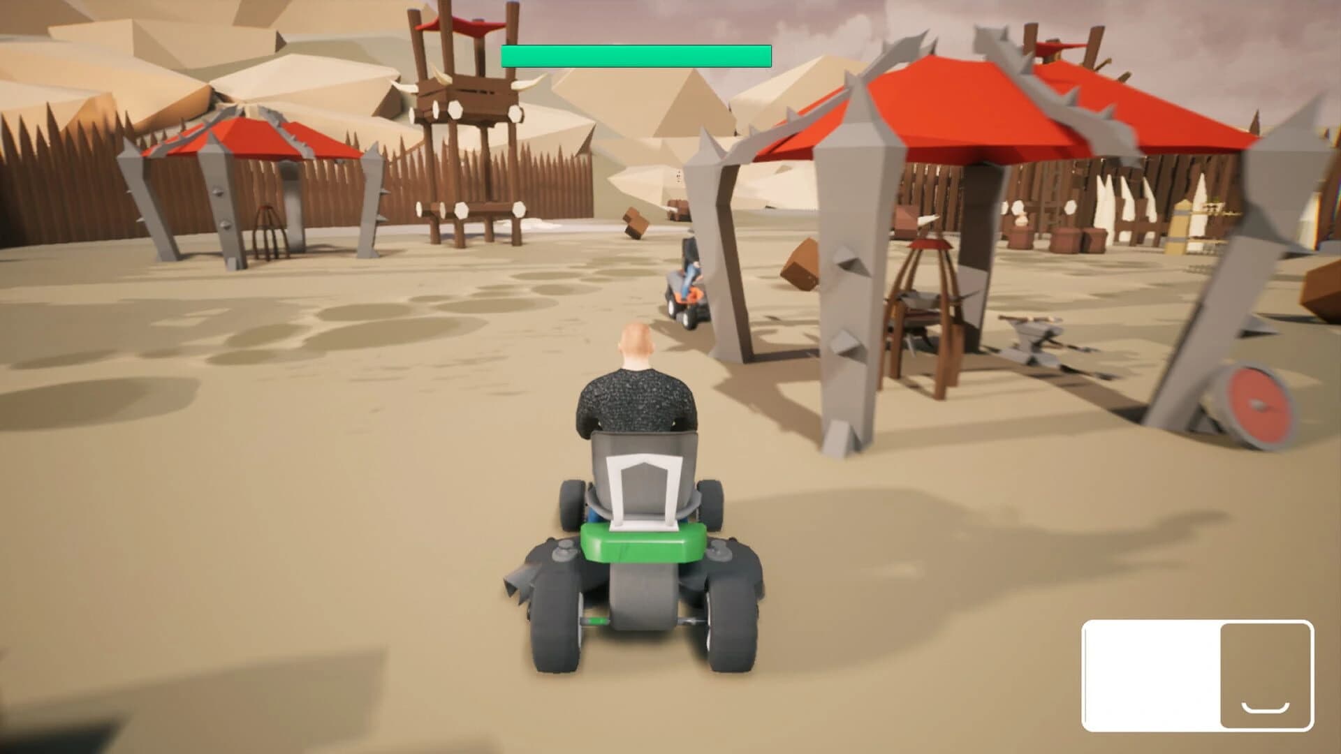Lawnmower Game: Battle screenshot 2