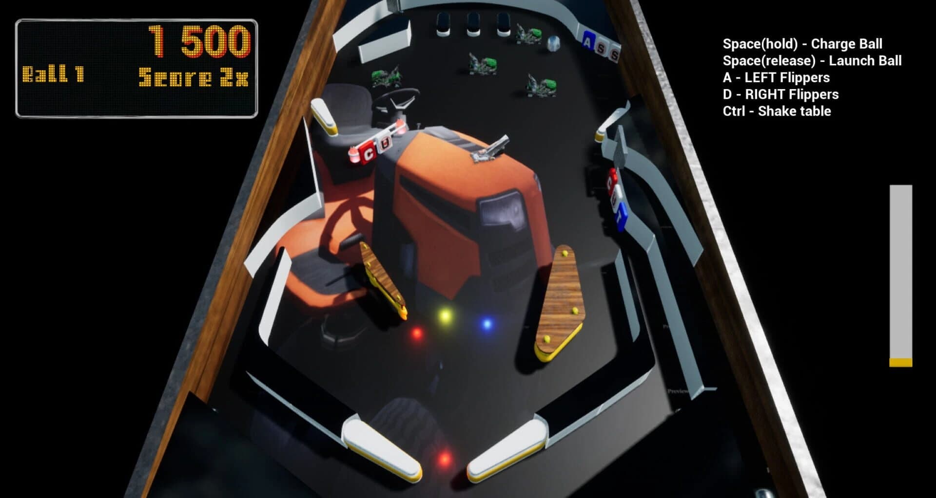 Lawnmower Game: Pinball screenshot 1