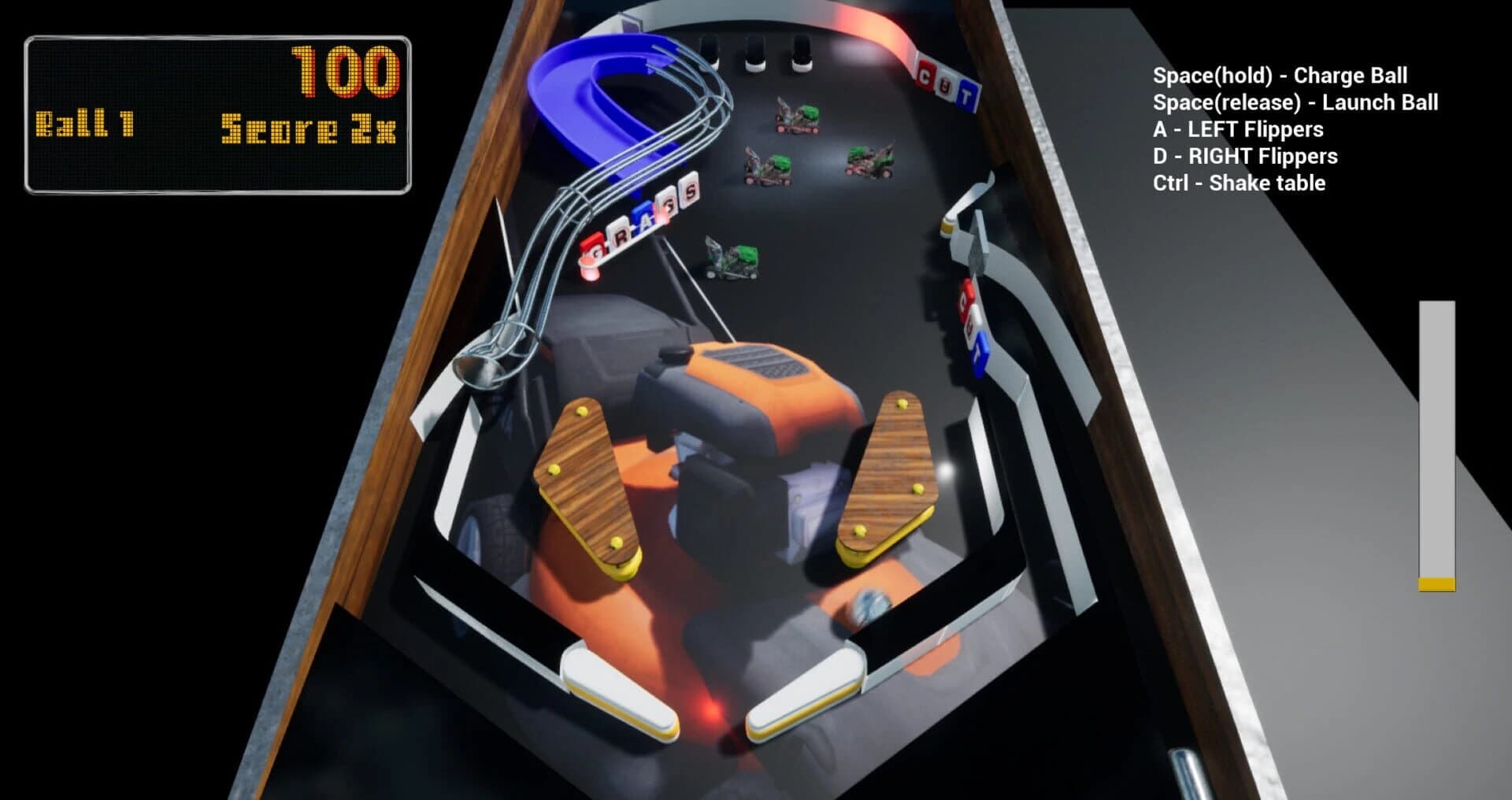 Lawnmower Game: Pinball screenshot 4