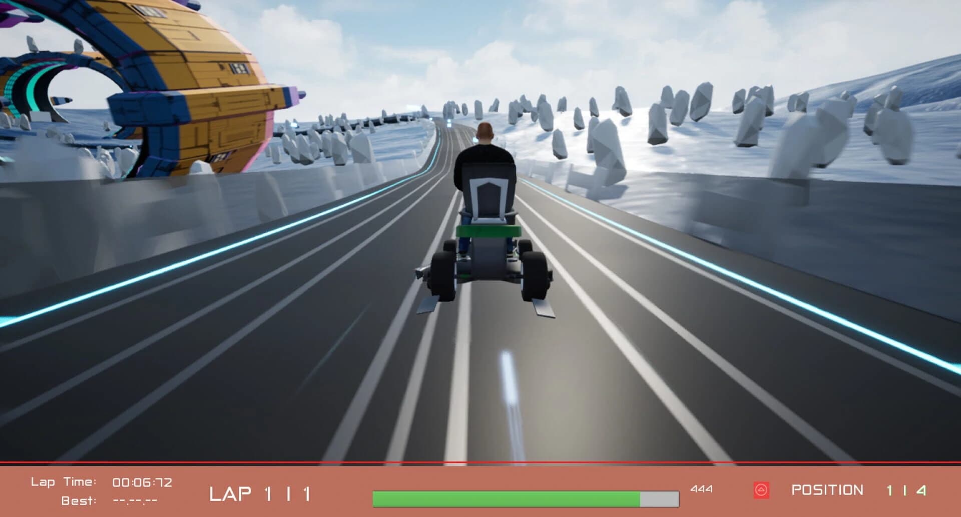 Lawnmower Game: Space Race screenshot 2