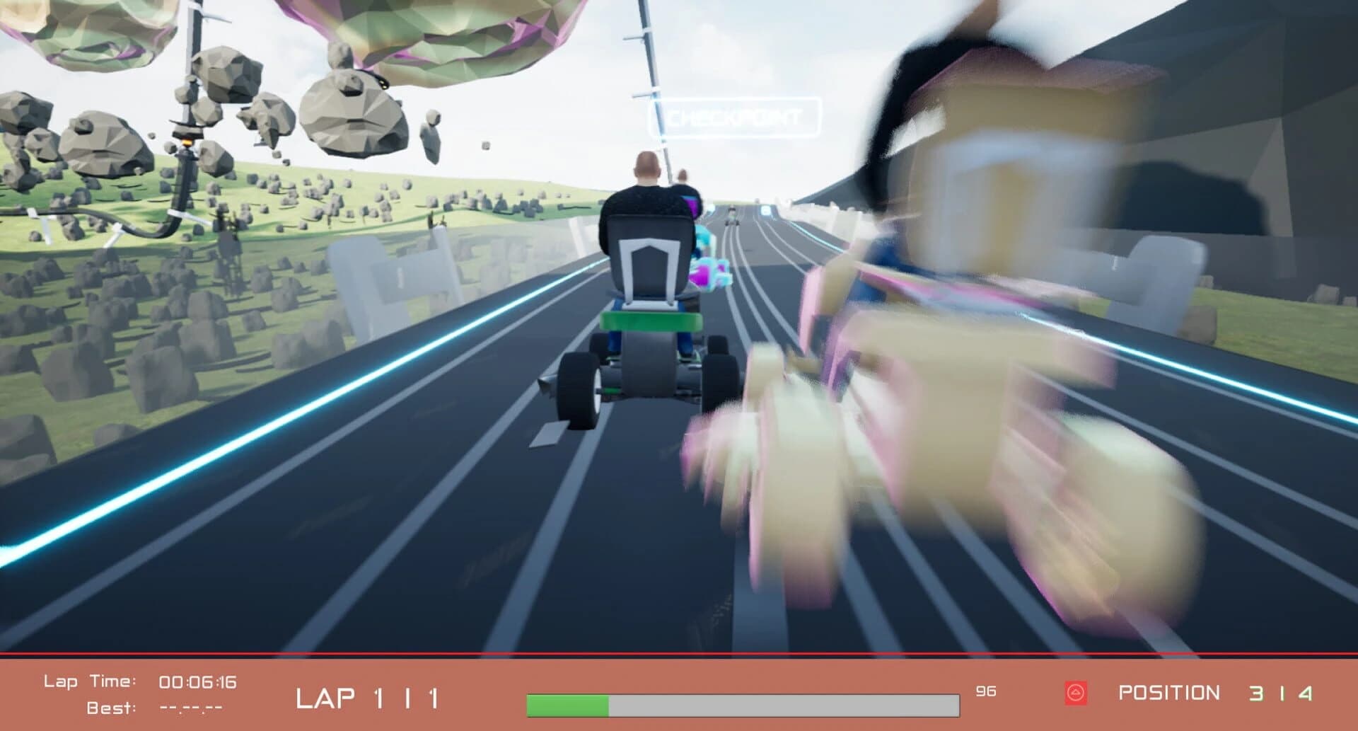 Lawnmower Game: Space Race screenshot 5