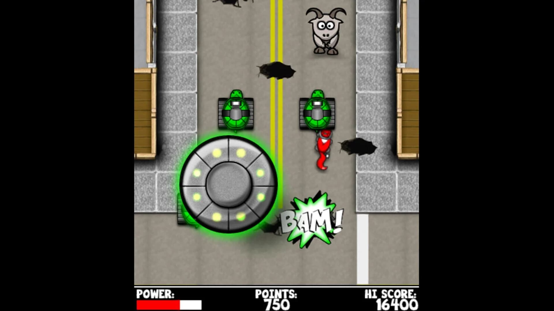 Lazergoat: Invasion screenshot 3