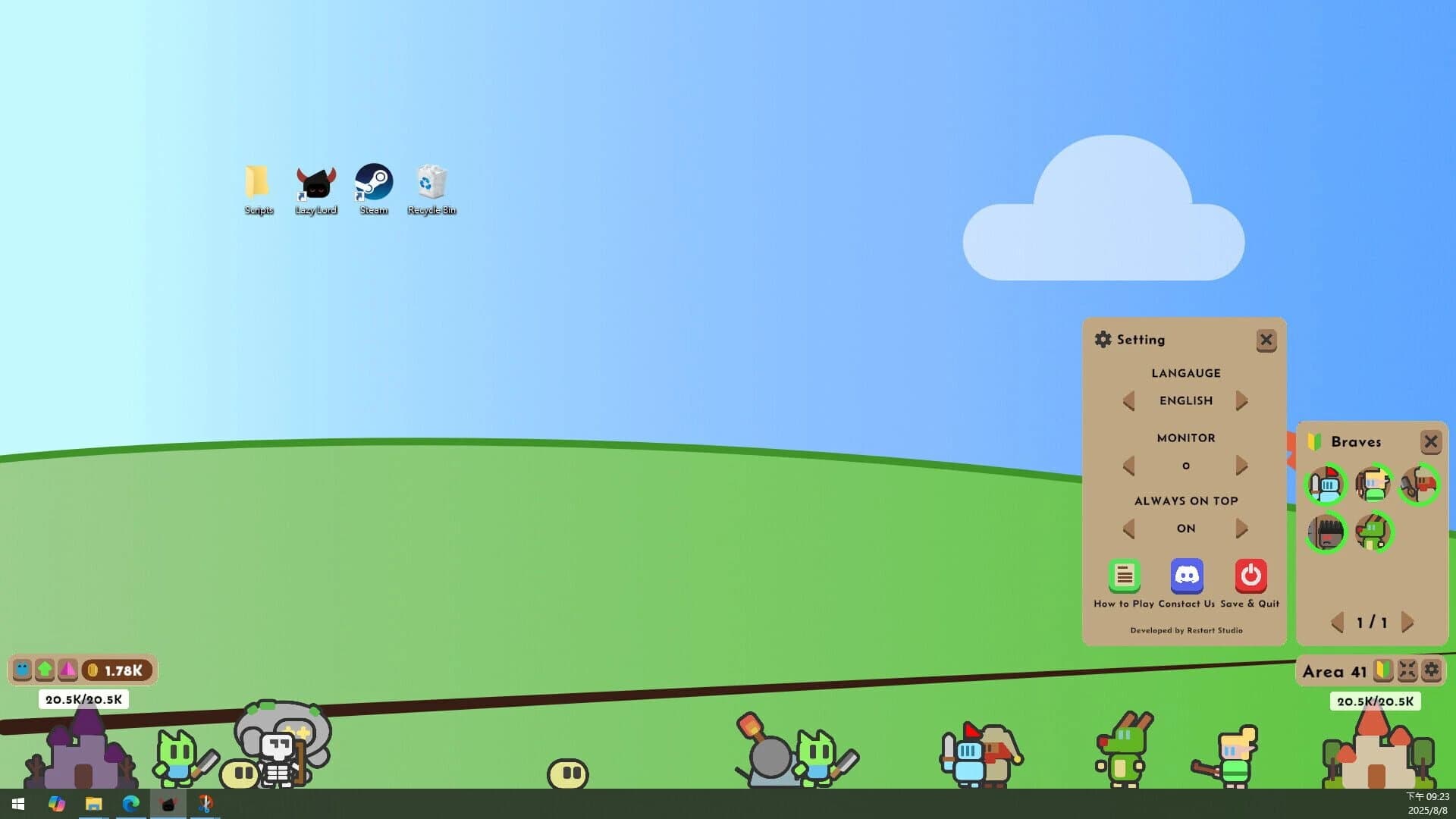 Lazy Lord: War on the Desktop screenshot 4