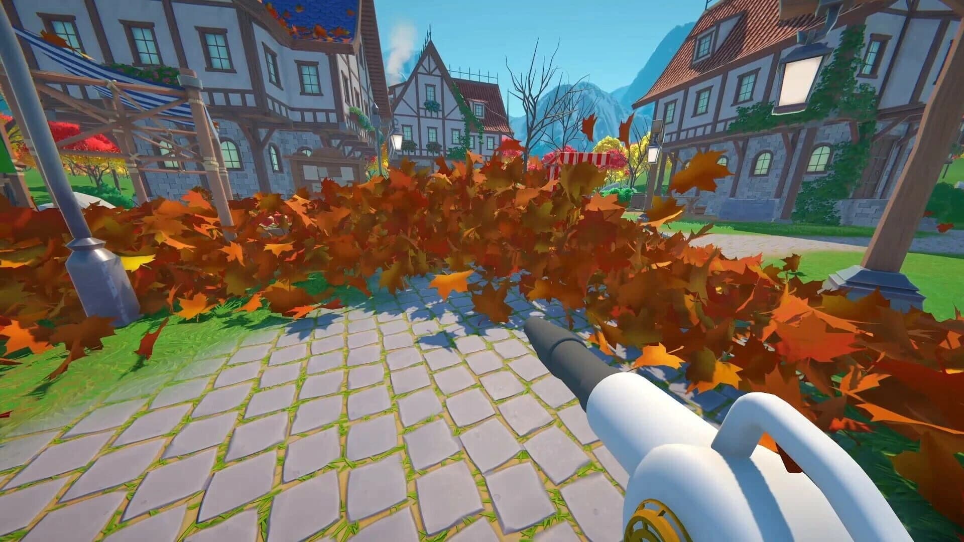 Leaf Blowing Simulator screenshot 1
