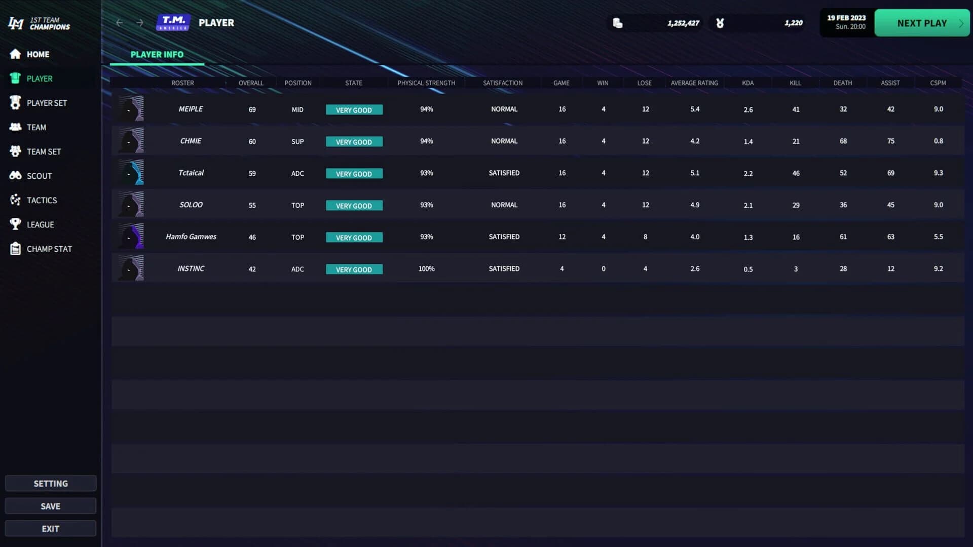 League Manager 2023 screenshot 4